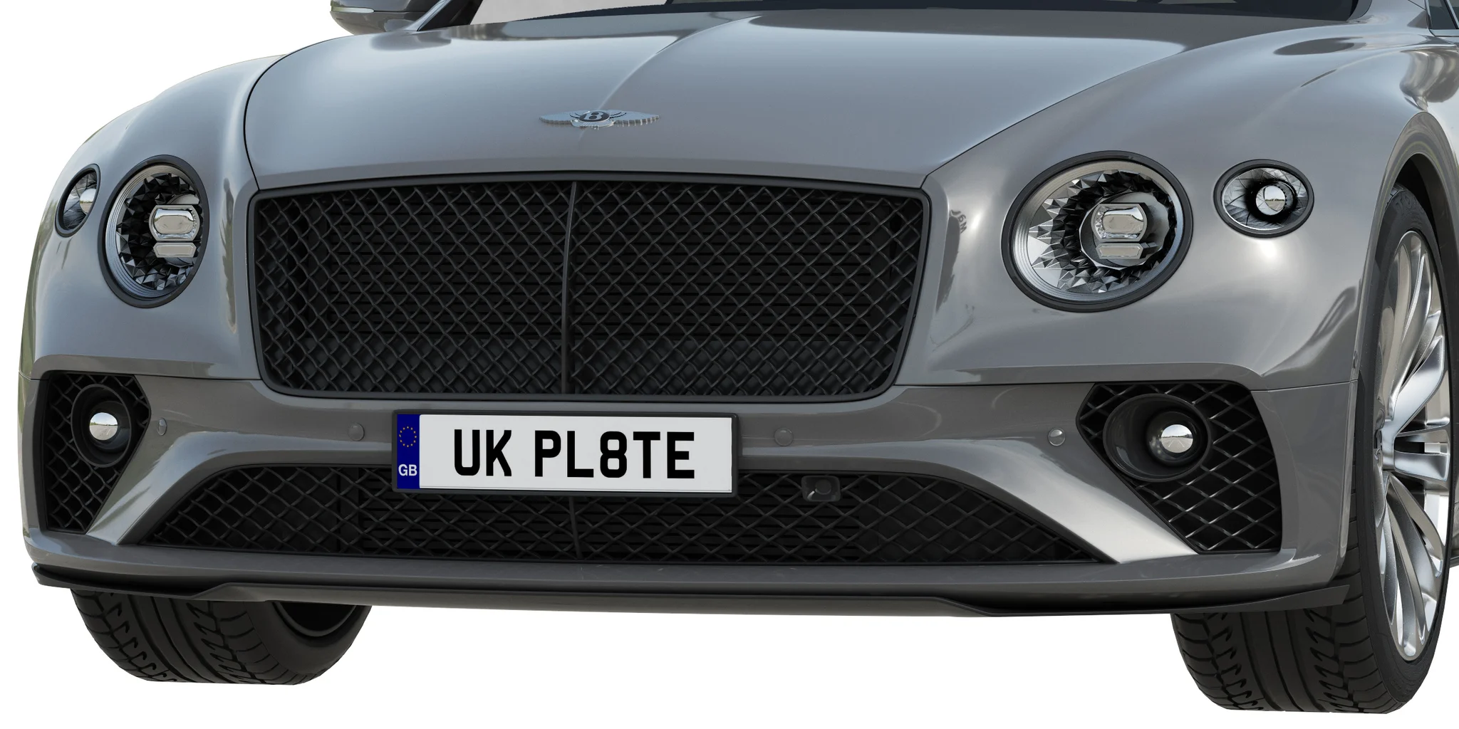 Bentley Continental GT Speed, 3D model preview 4
