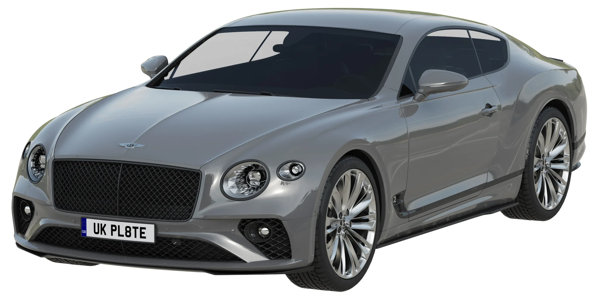 Bentley Continental GT Speed, 3D model preview 13