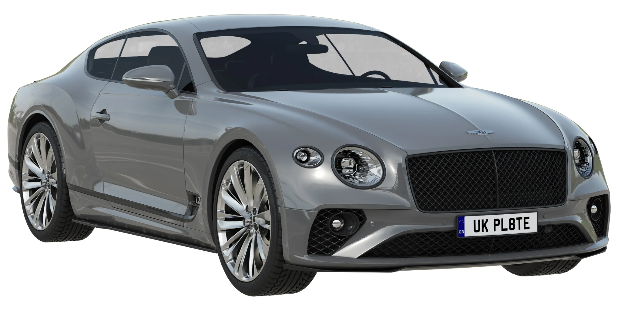 Bentley Continental GT Speed, 3D model preview 19