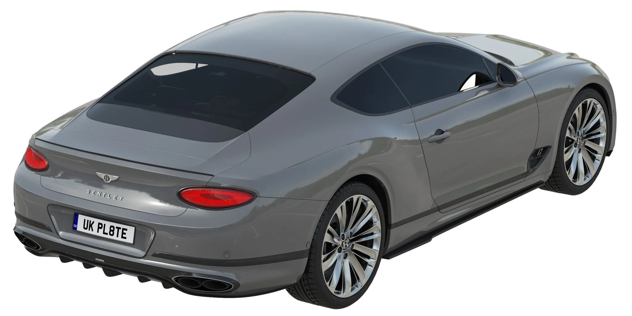 Bentley Continental GT Speed, 3D model preview 37