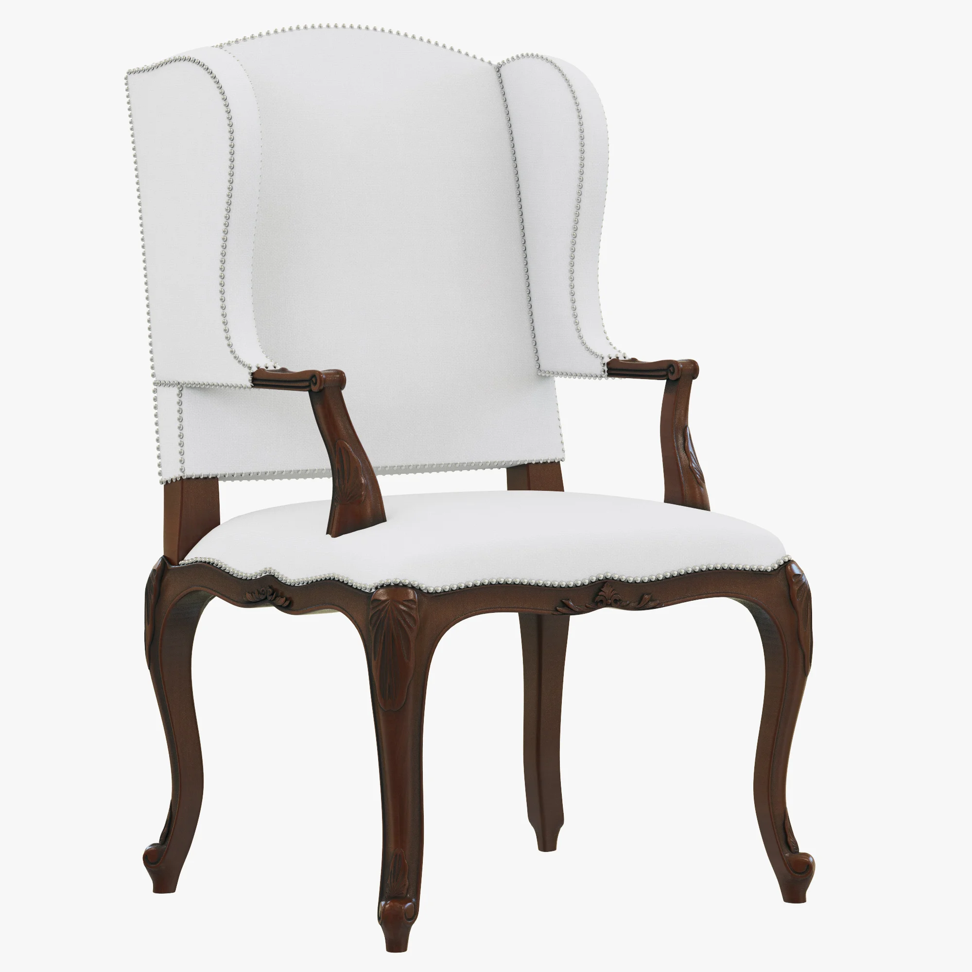Ralph Lauren CONSERVATORY GARDEN HOST CHAIR — 3D model preview 2
