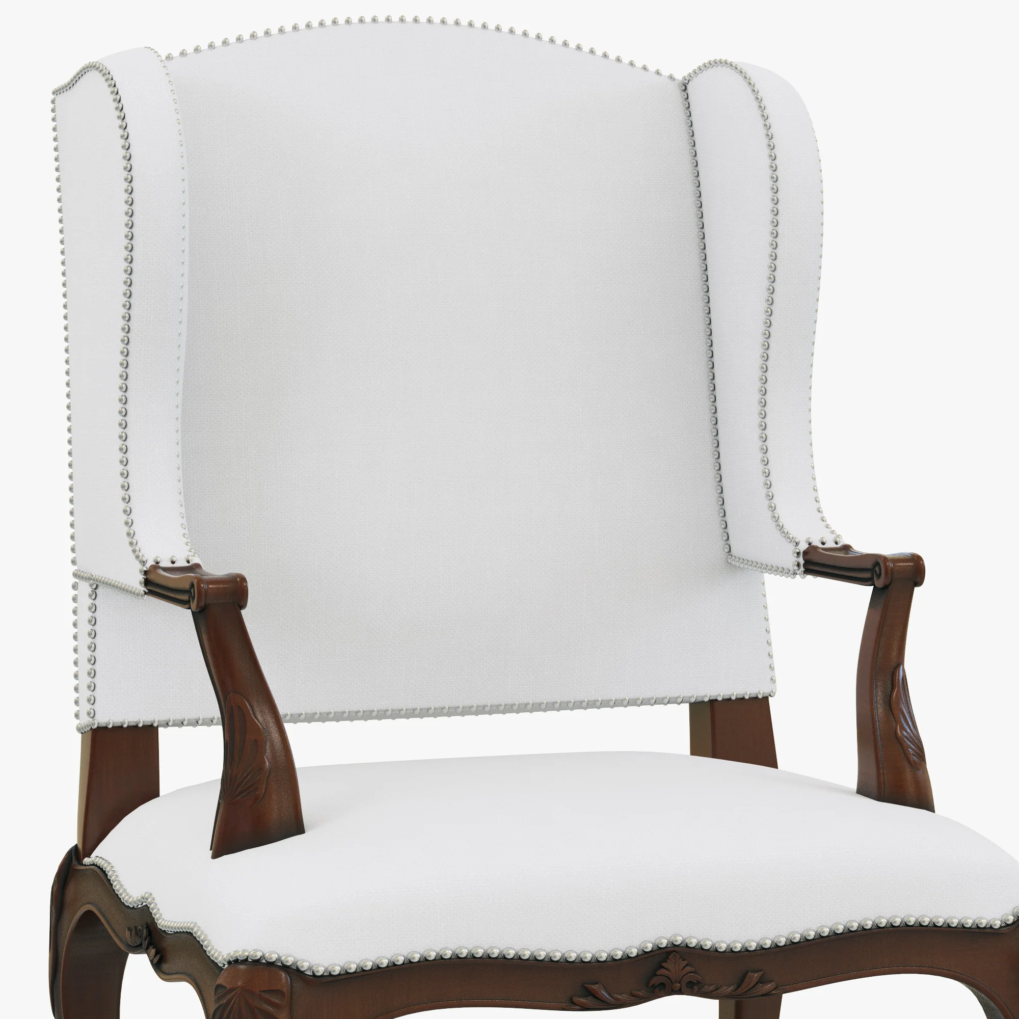 Ralph Lauren CONSERVATORY GARDEN HOST CHAIR — 3D model preview 6