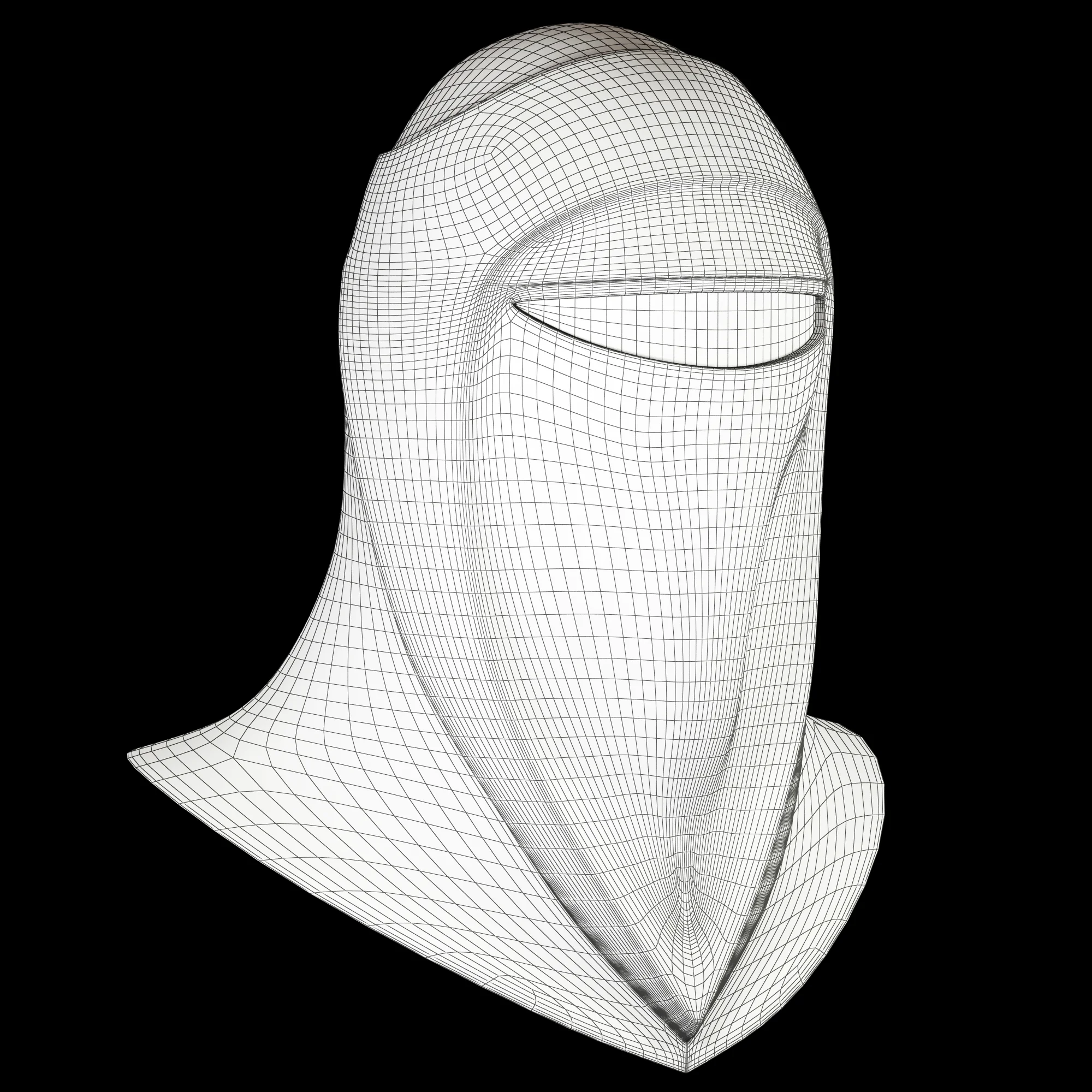 Emperor'S Royal Guard Helmet — 3D model preview 2