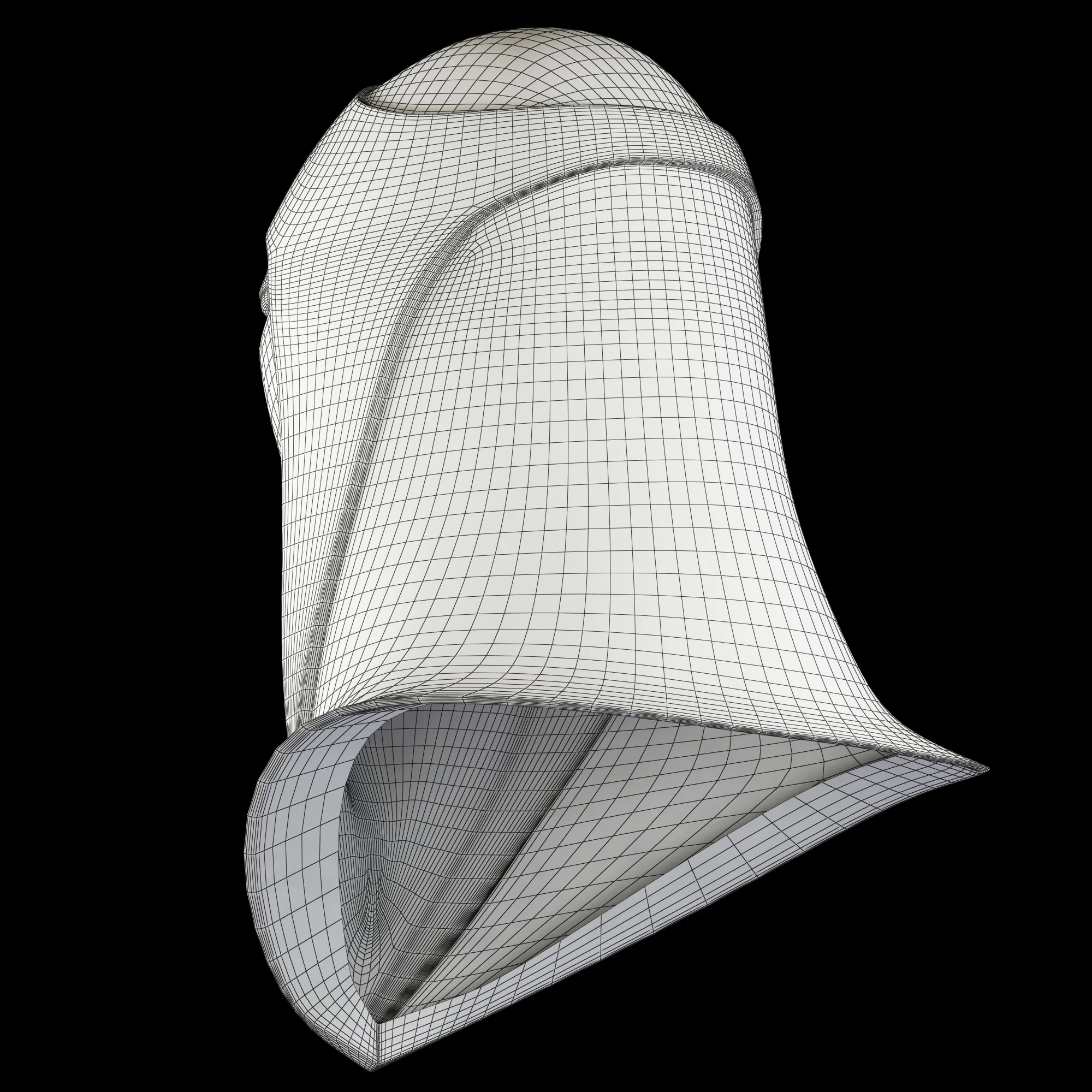Emperor'S Royal Guard Helmet — 3D model preview 6