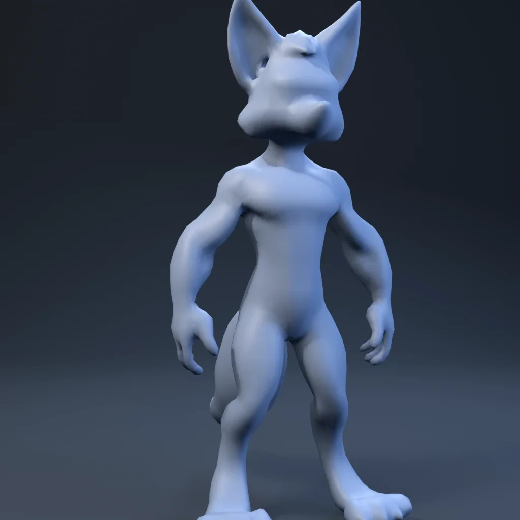 Furry Character Male 01