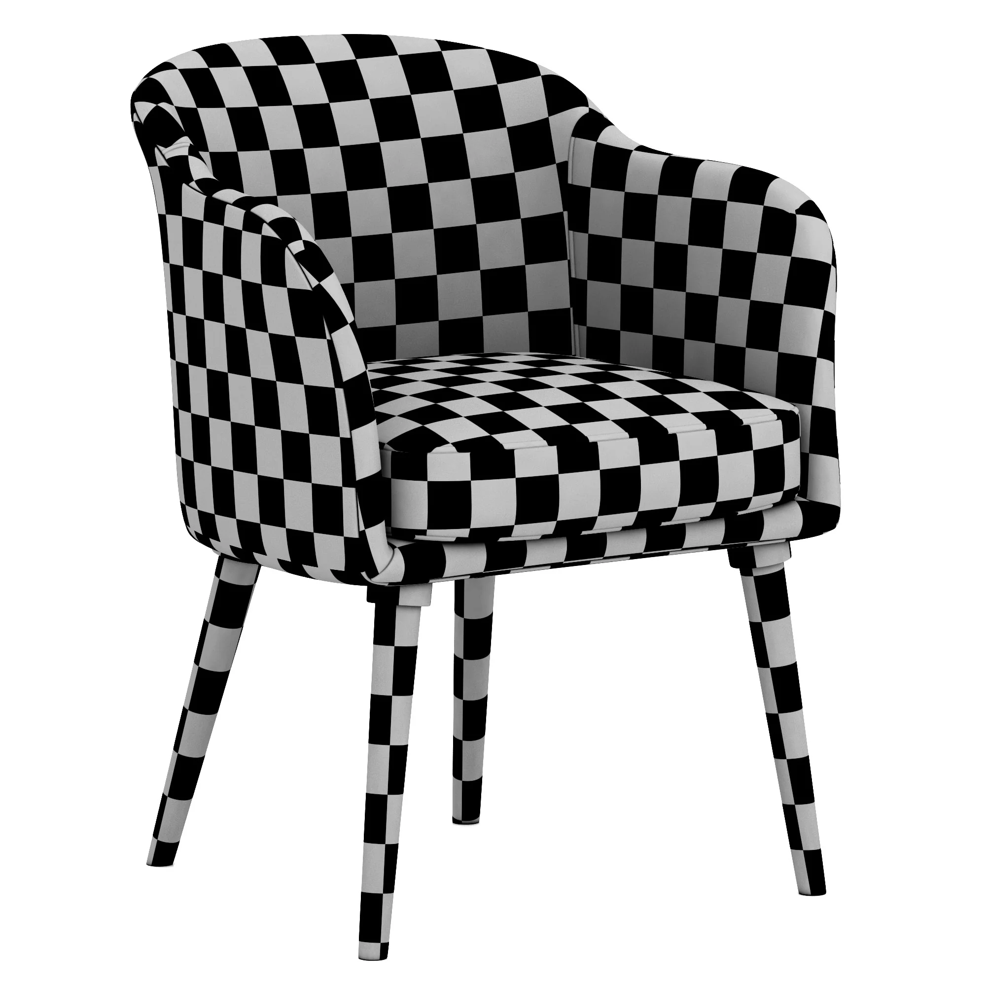 Dantone Home Edward Chair — 3D model preview 9