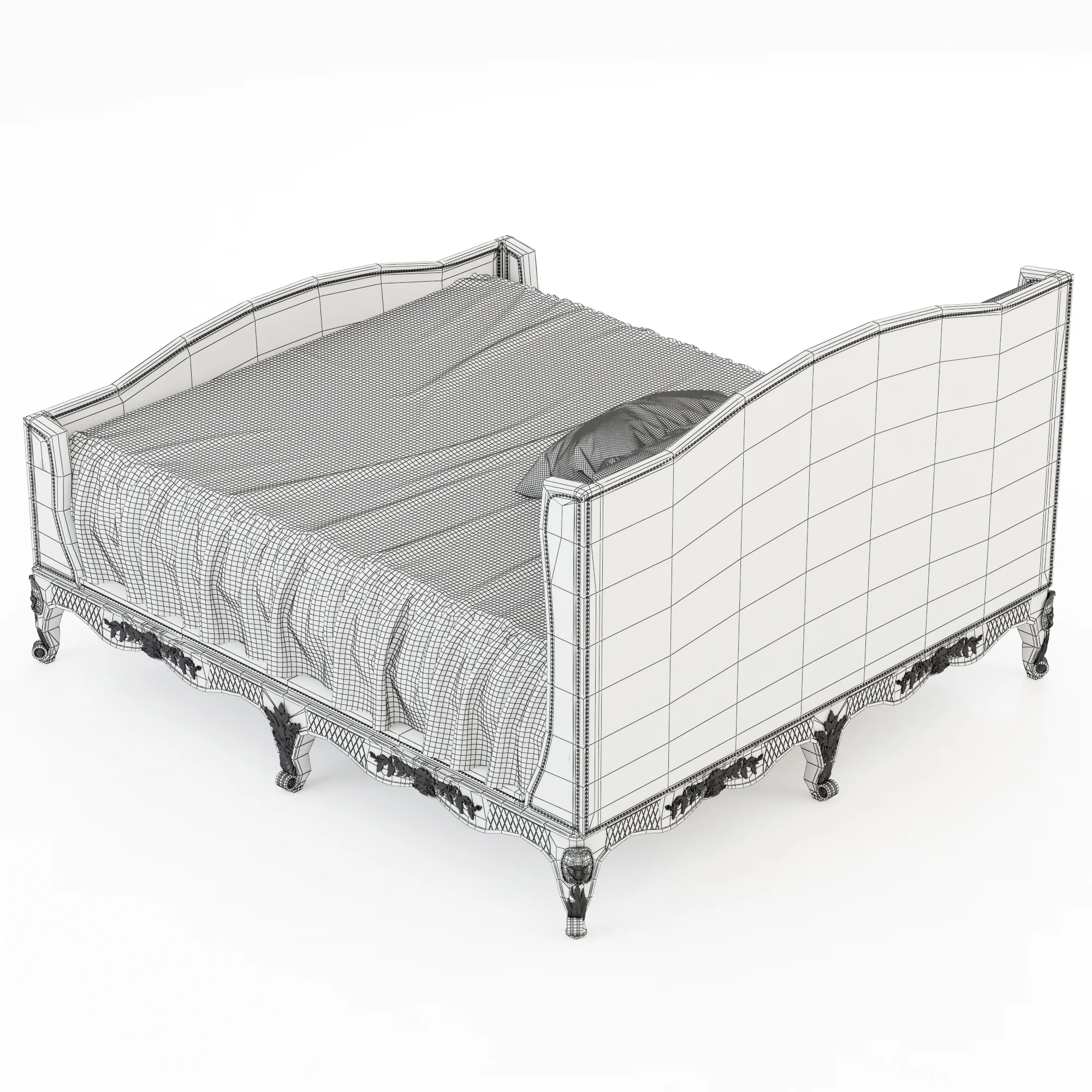 Ralph Lauren PERSIA BED — 3D model preview 4
