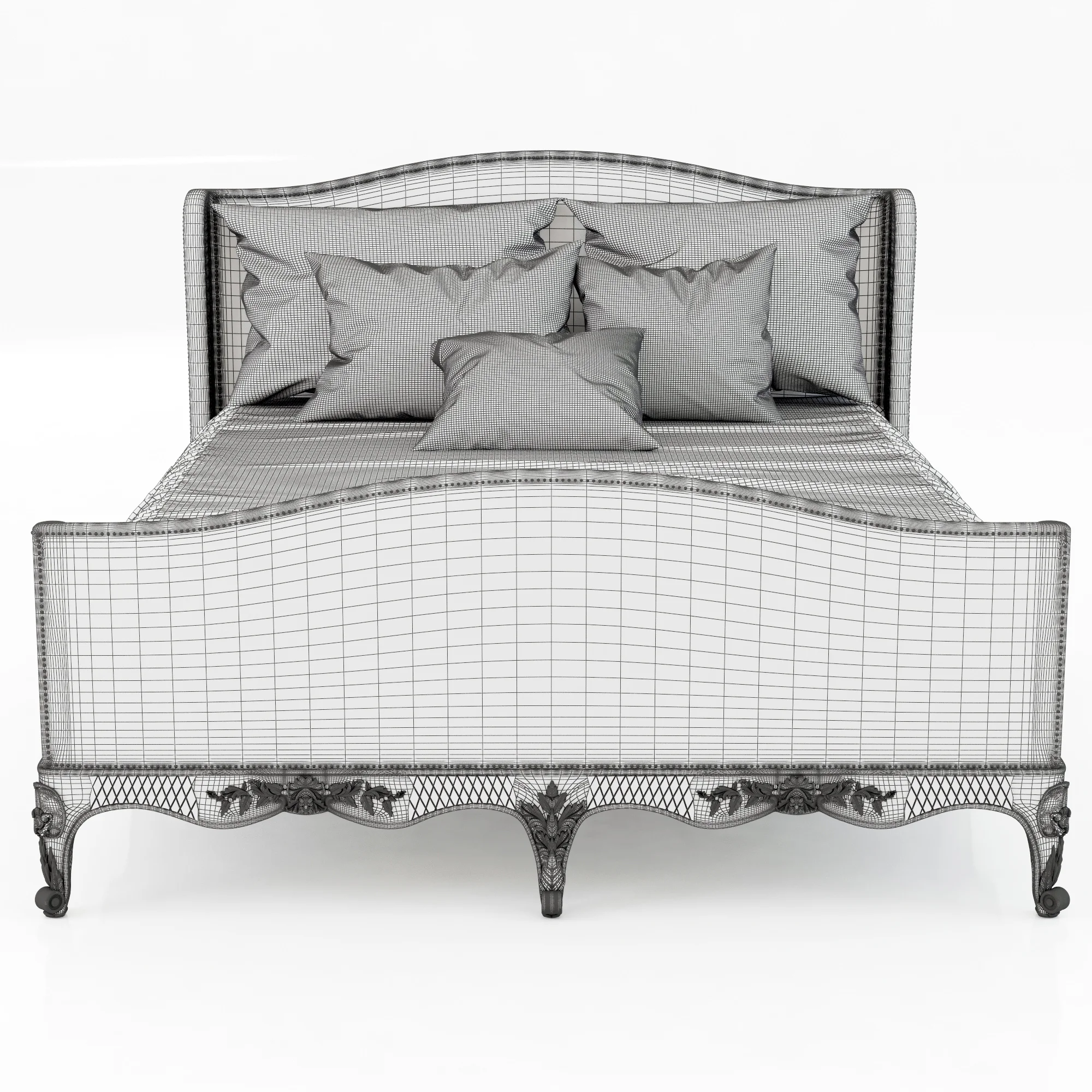 Ralph Lauren PERSIA BED — 3D model preview 13