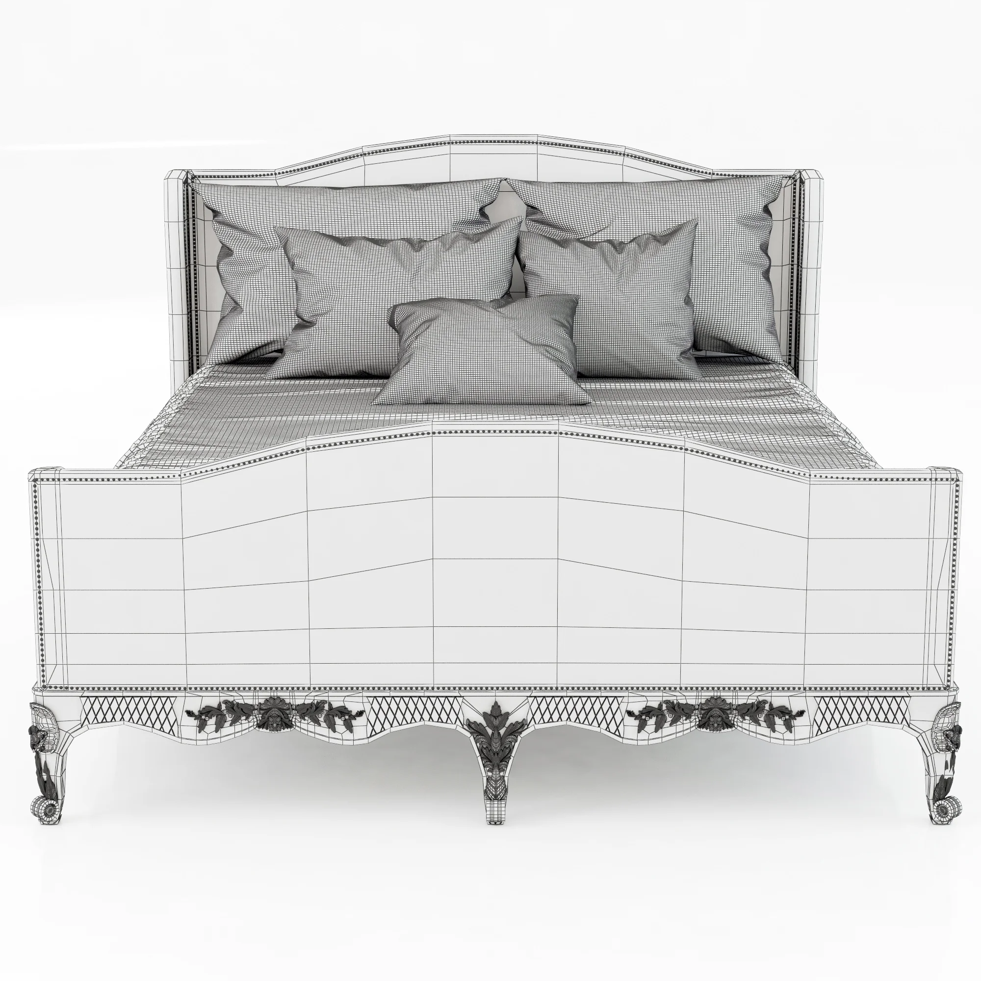 Ralph Lauren PERSIA BED — 3D model preview 14