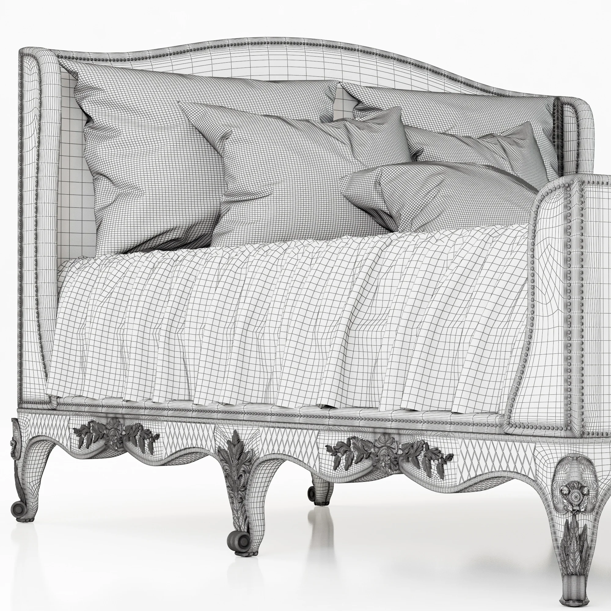 Ralph Lauren PERSIA BED — 3D model preview 16