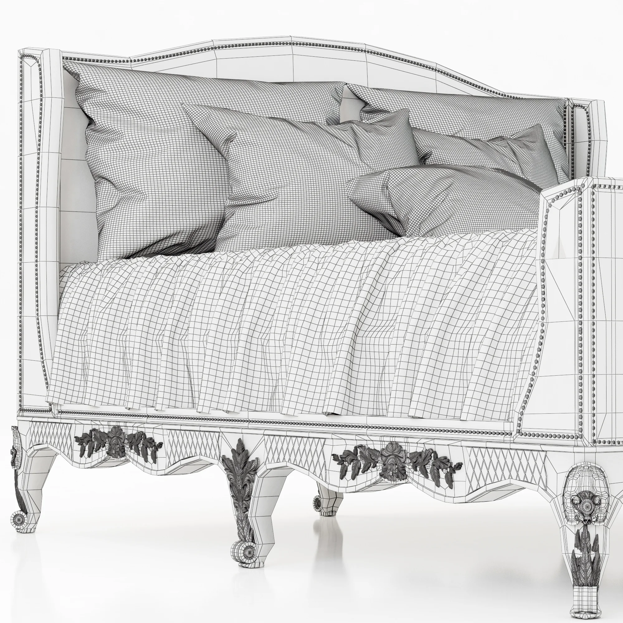 Ralph Lauren PERSIA BED — 3D model preview 17