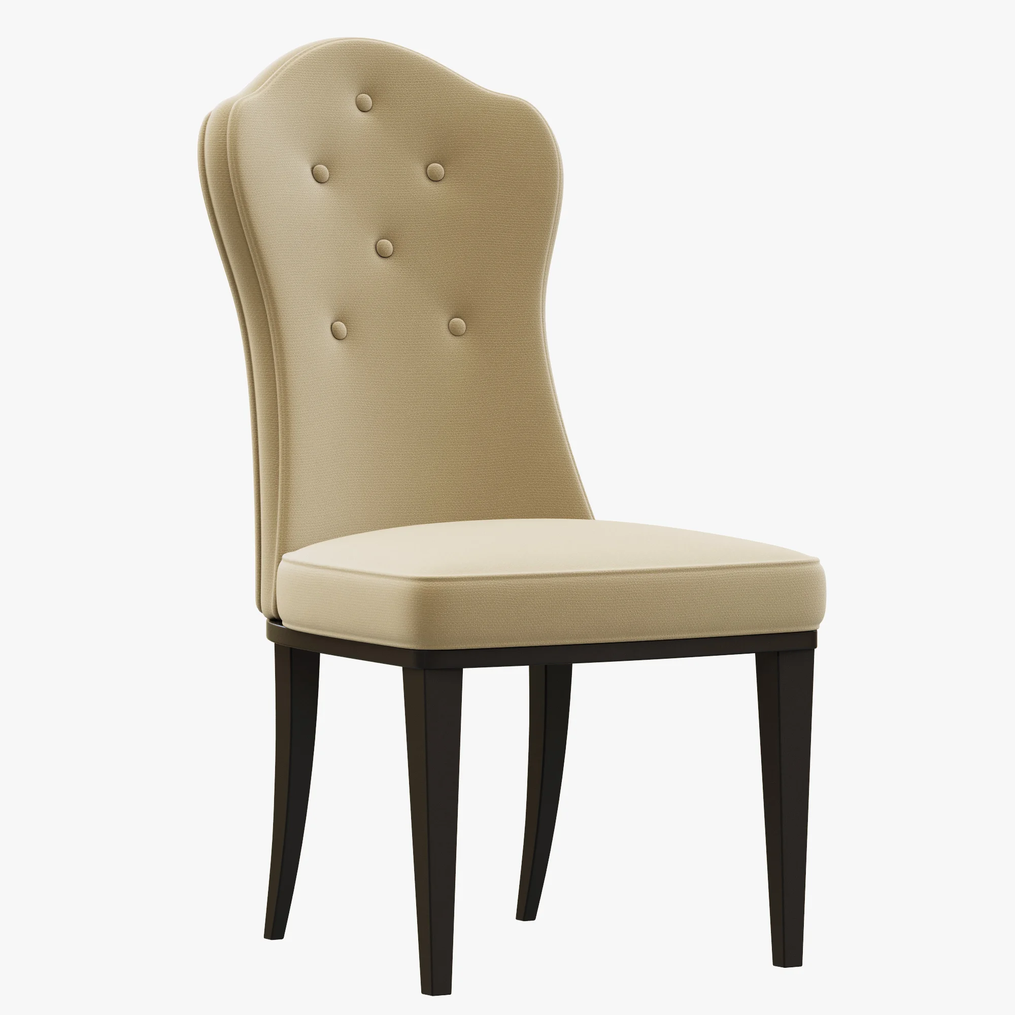 Bernhardt Haven Side Chair — 3D model preview 1