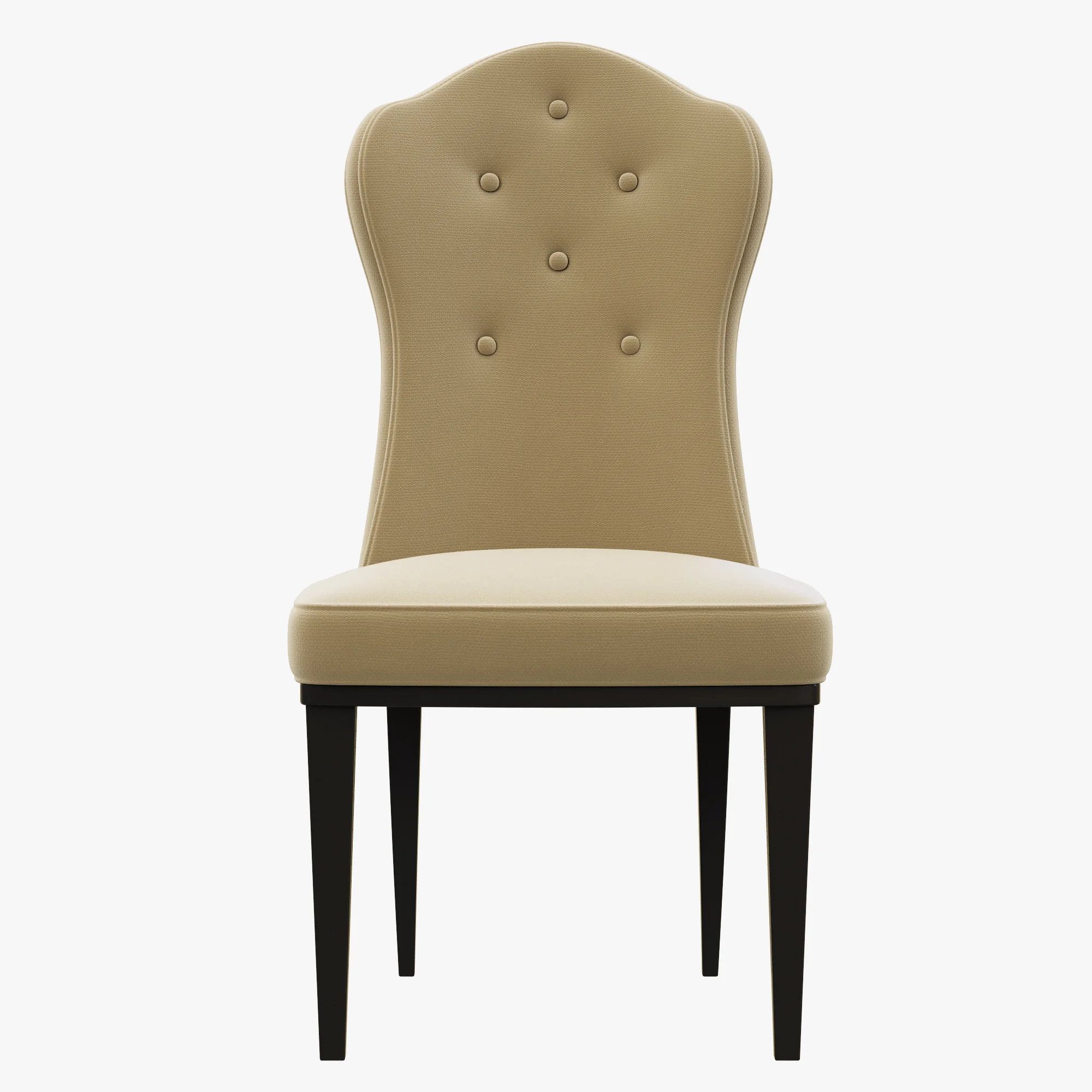 Bernhardt Haven Side Chair — 3D model preview 9