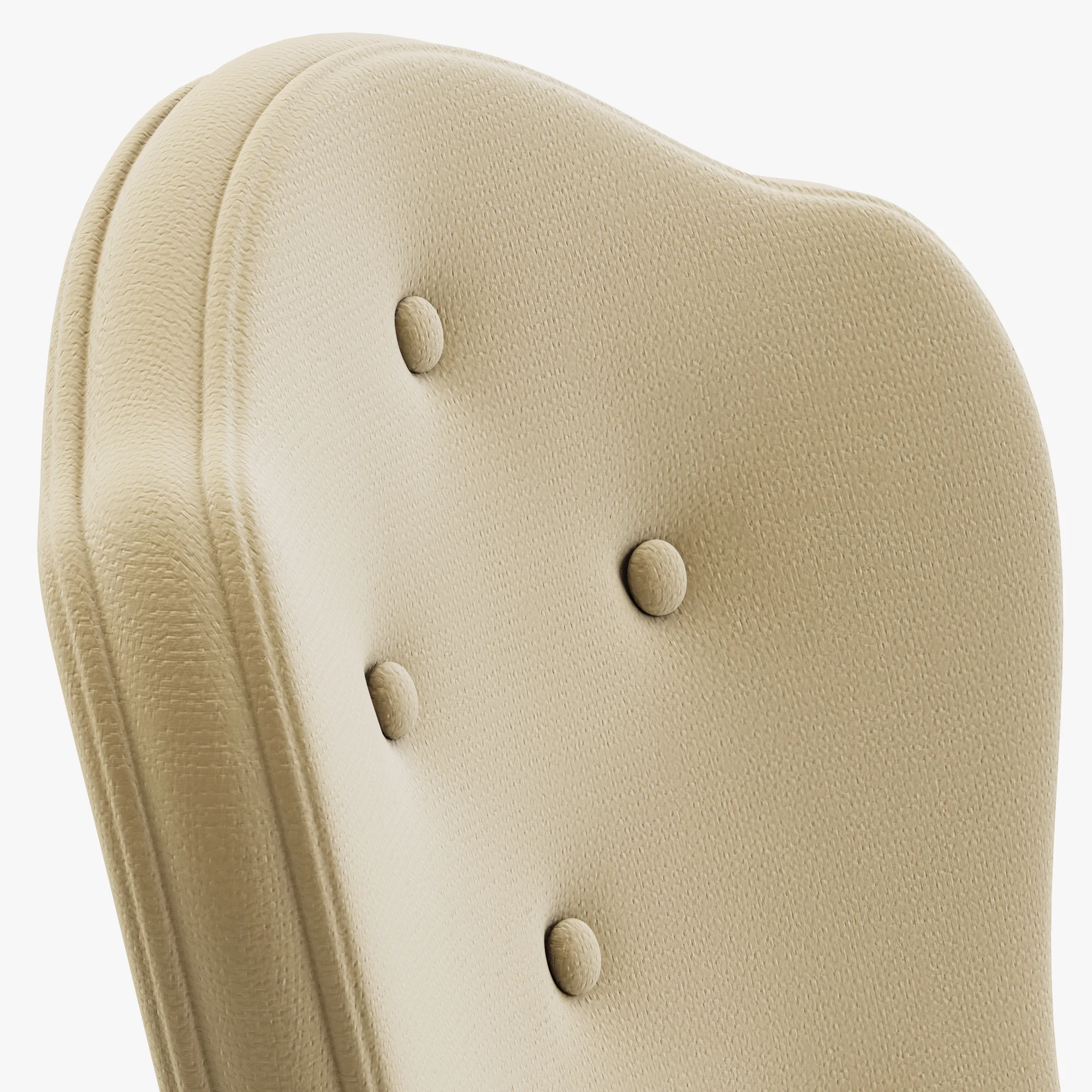 Bernhardt Haven Side Chair — 3D model preview 10