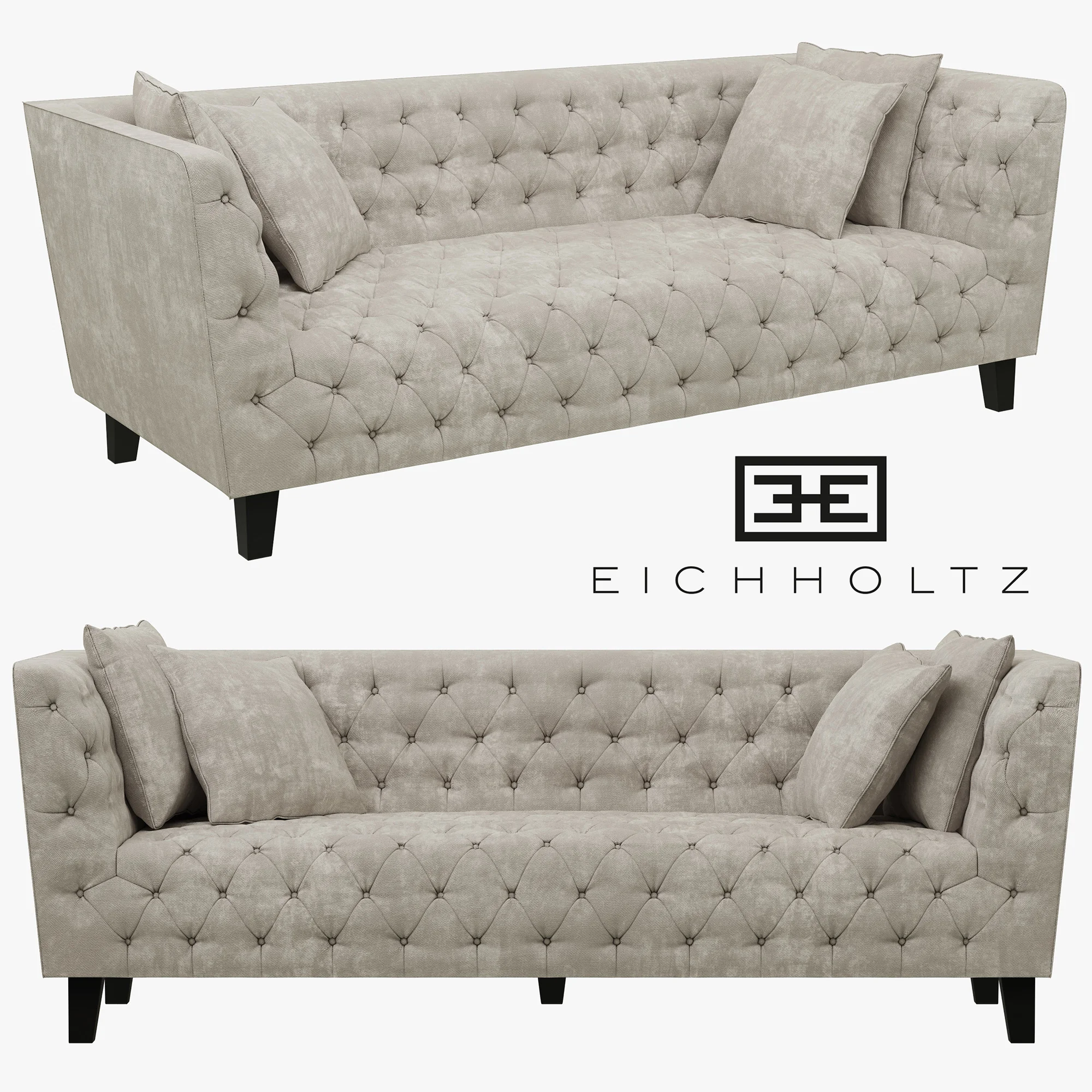 Eichholtz Sofa Jason — 3D model preview 2