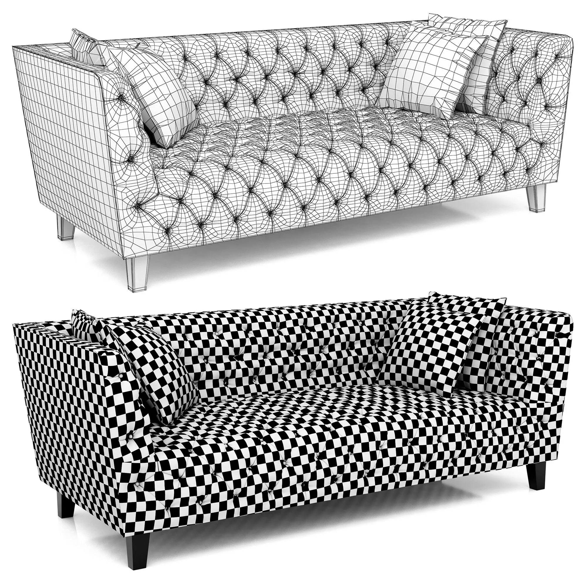 Eichholtz Sofa Jason — 3D model preview 10