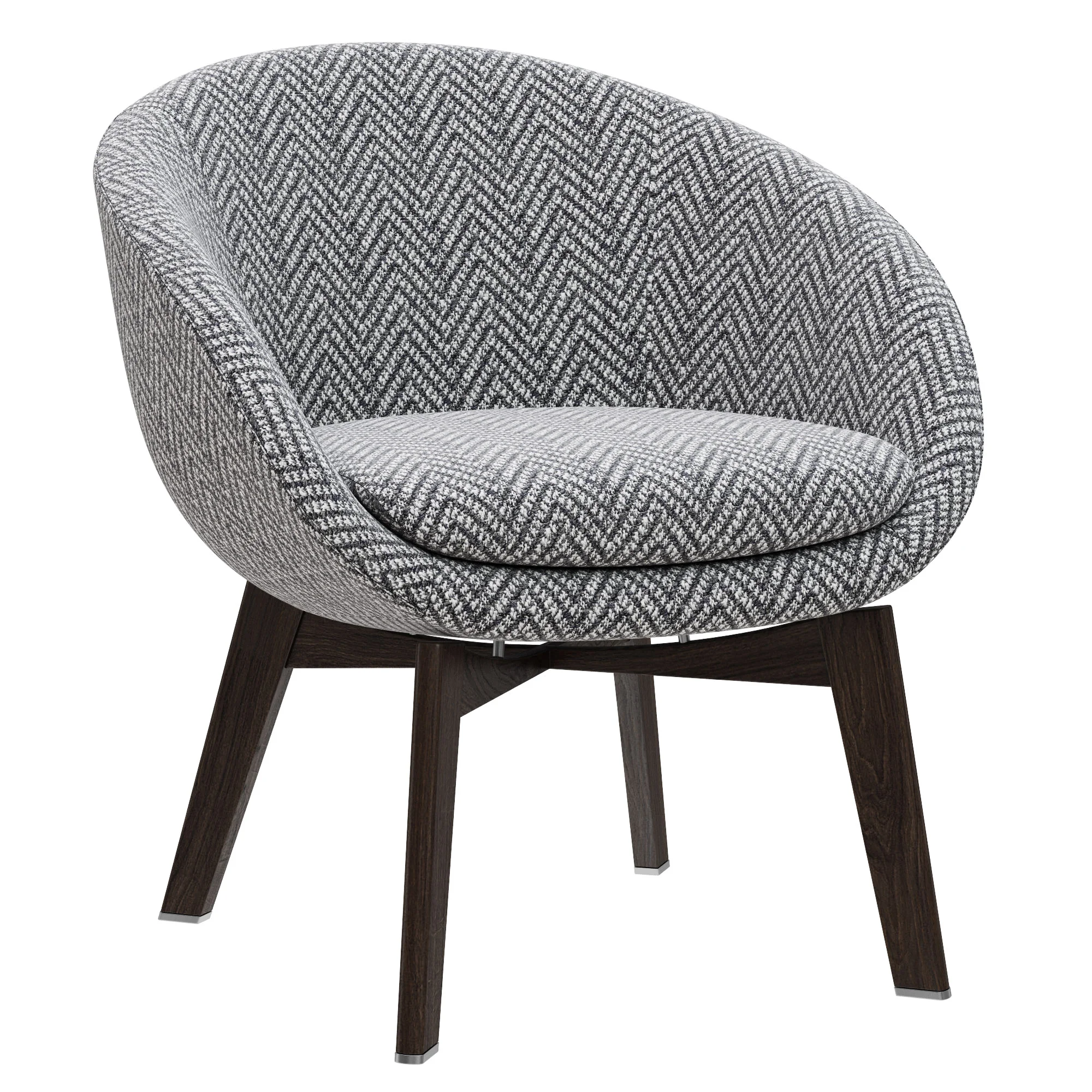 Minotti Russell Lounge — 3D model preview 1