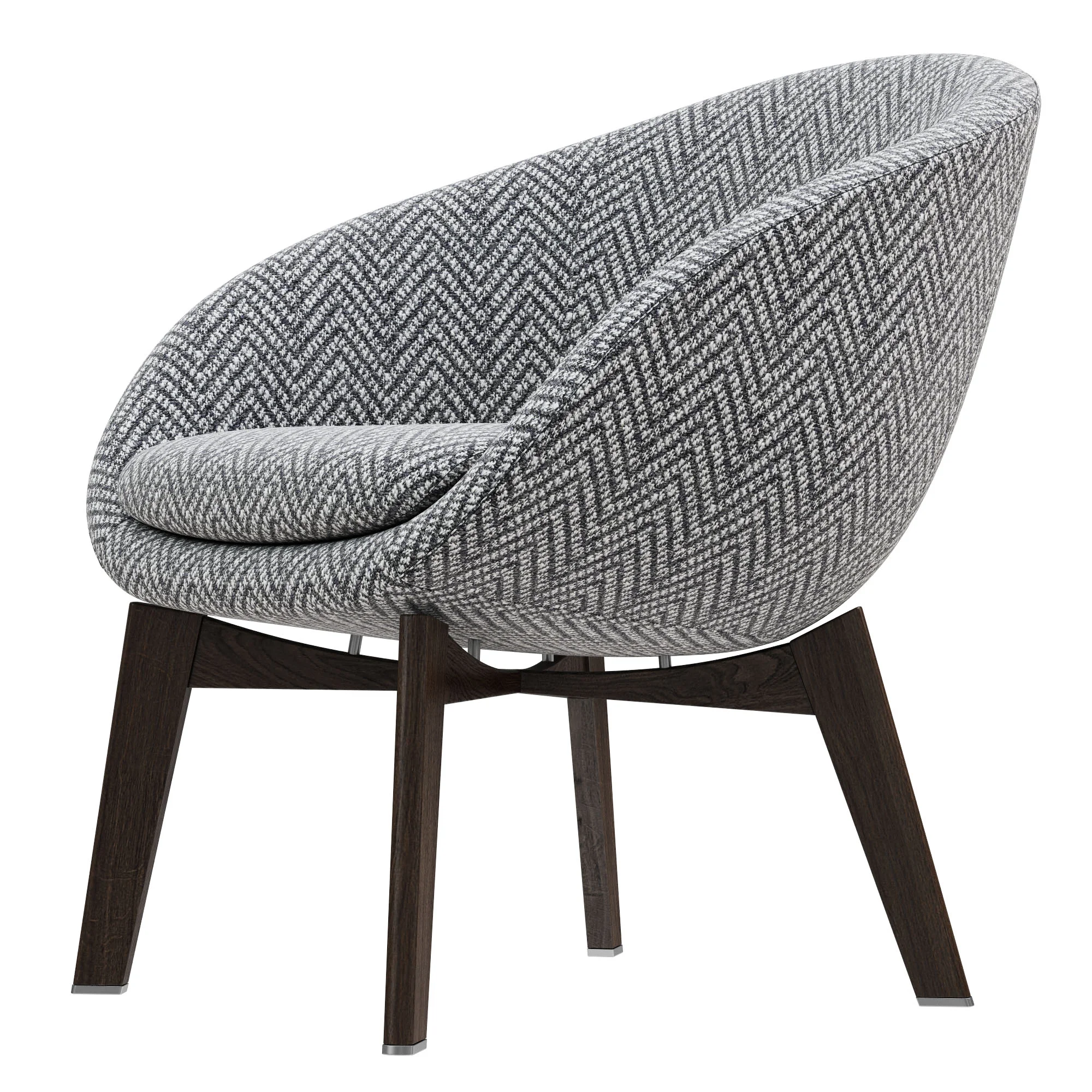 Minotti Russell Lounge — 3D model preview 2