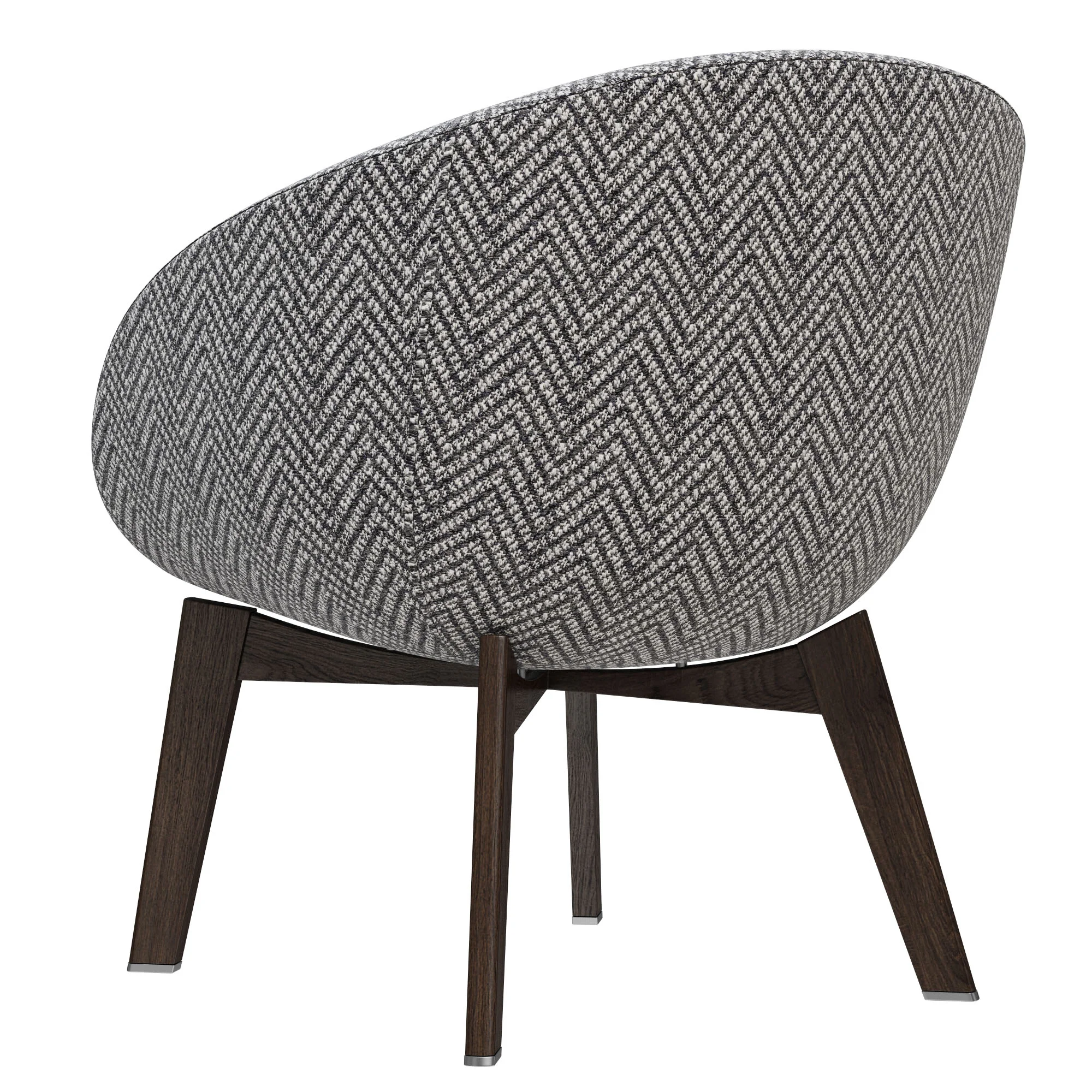 Minotti Russell Lounge — 3D model preview 4