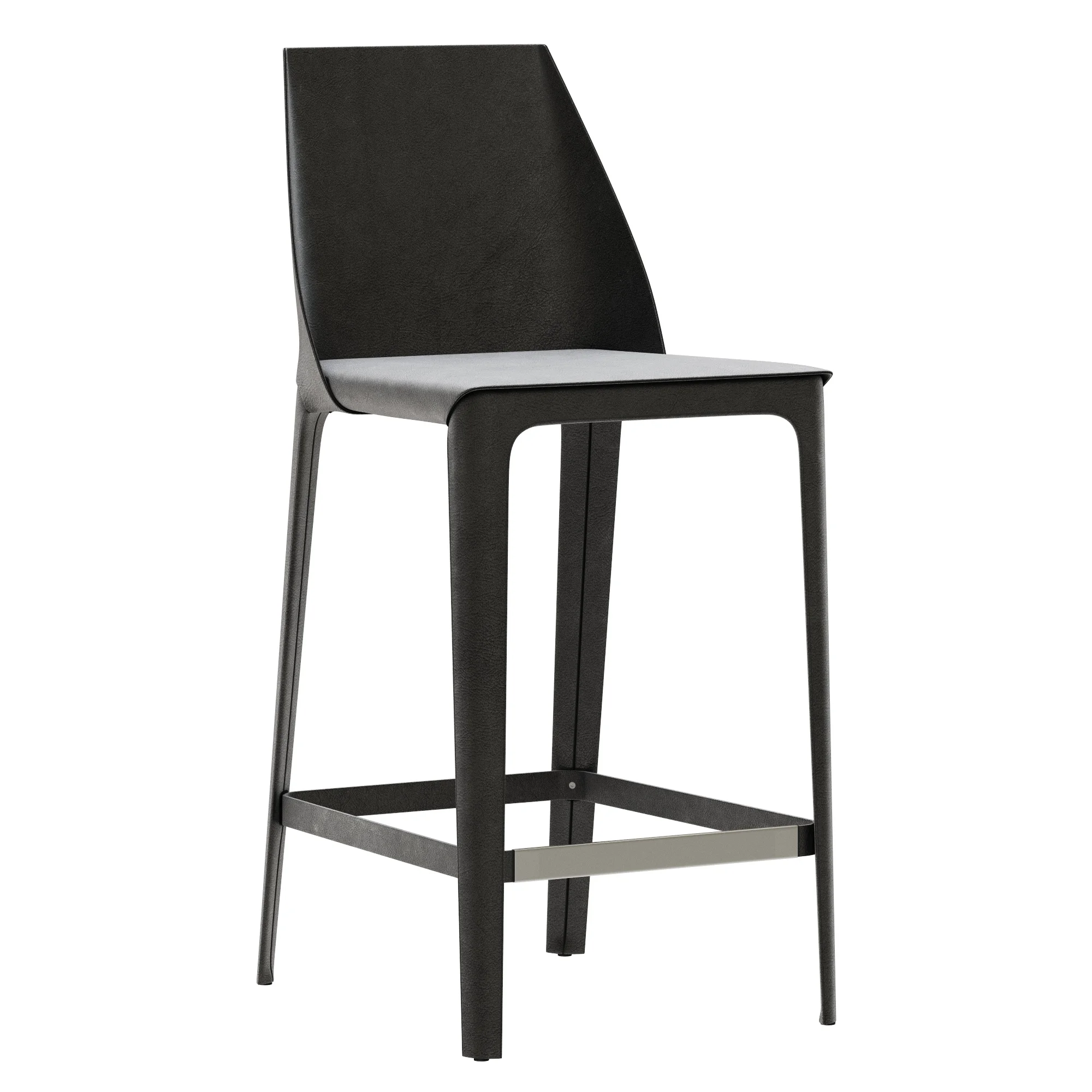 Flexform Stool Isabel — 3D model preview 1