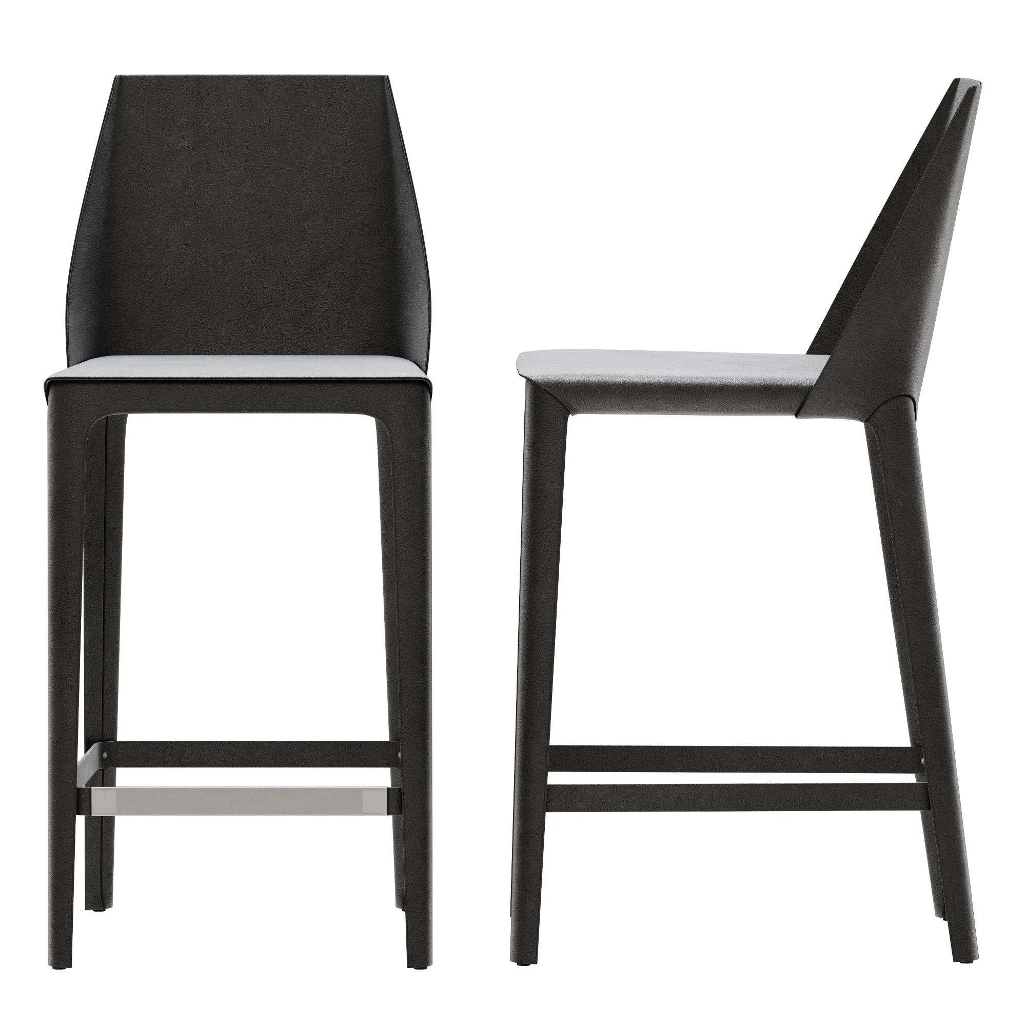 Flexform Stool Isabel — 3D model preview 7