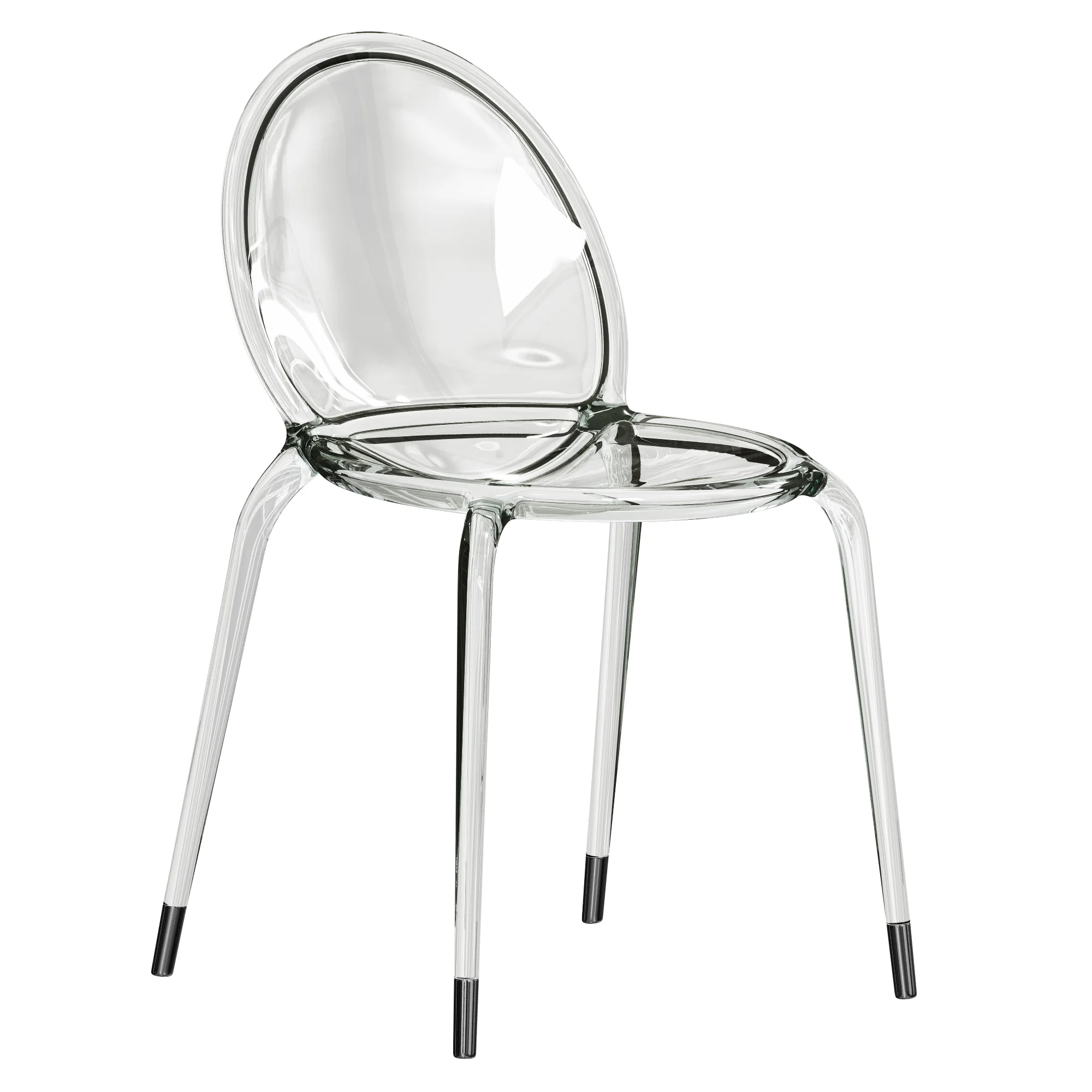 Roche Bobois Loop Chair Crystal — 3D model preview 1
