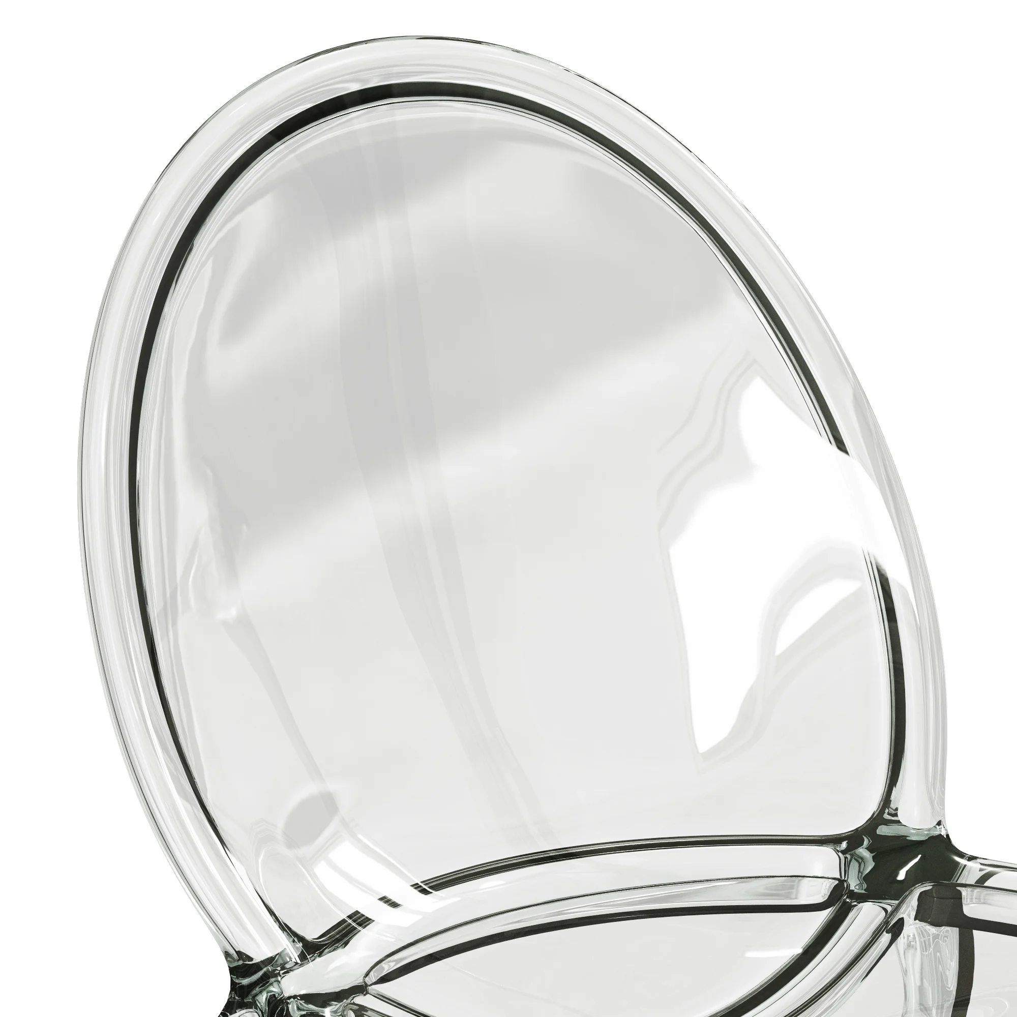 Roche Bobois Loop Chair Crystal — 3D model preview 3
