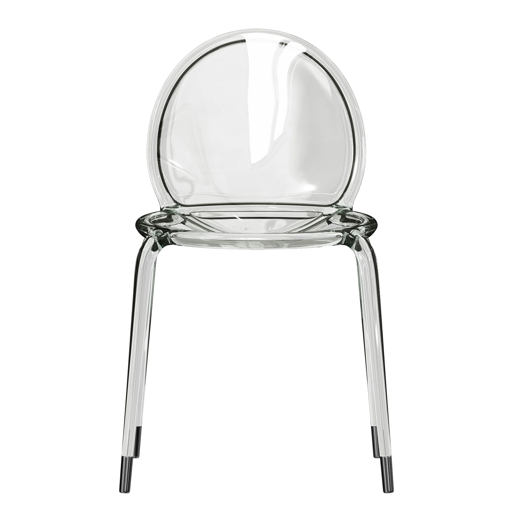 Roche Bobois Loop Chair Crystal — 3D model preview 6