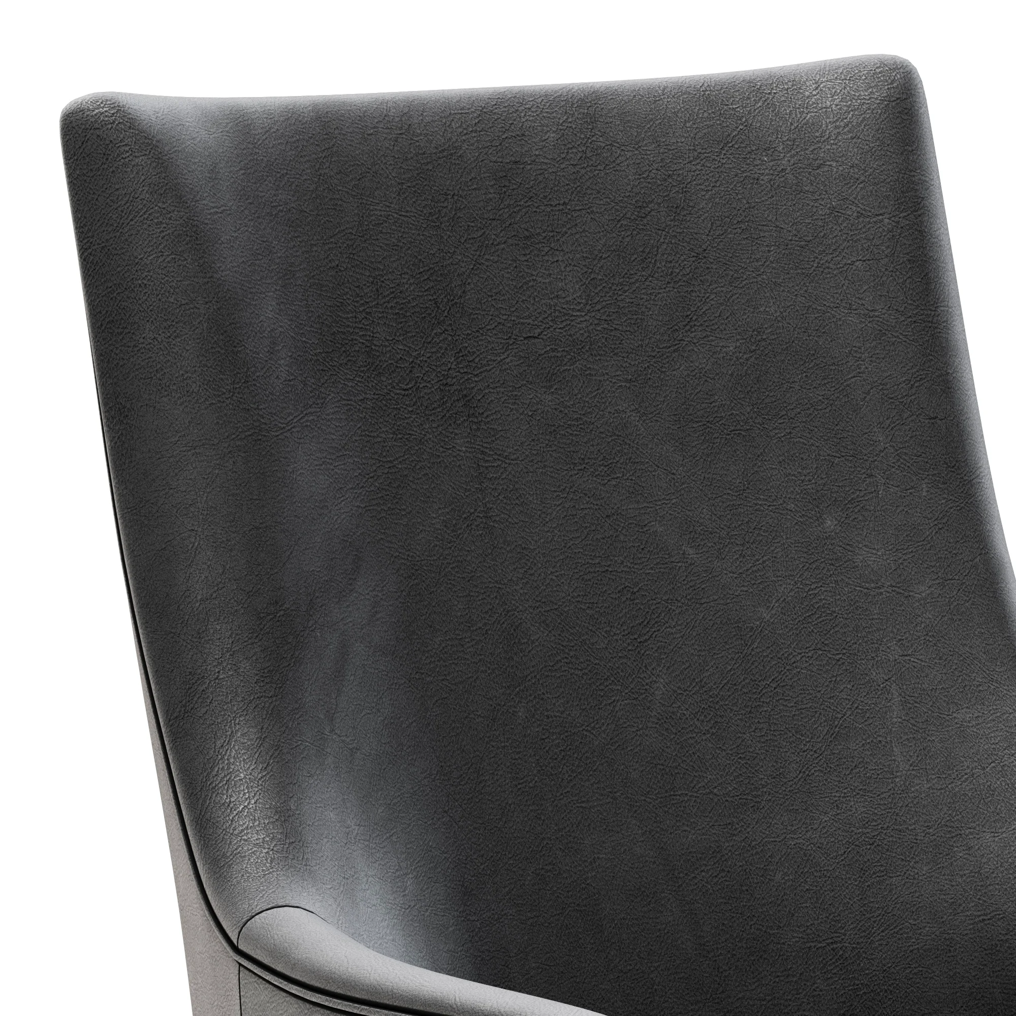 Restoration Hardware Ella Leather Armchair — 3D model preview 6