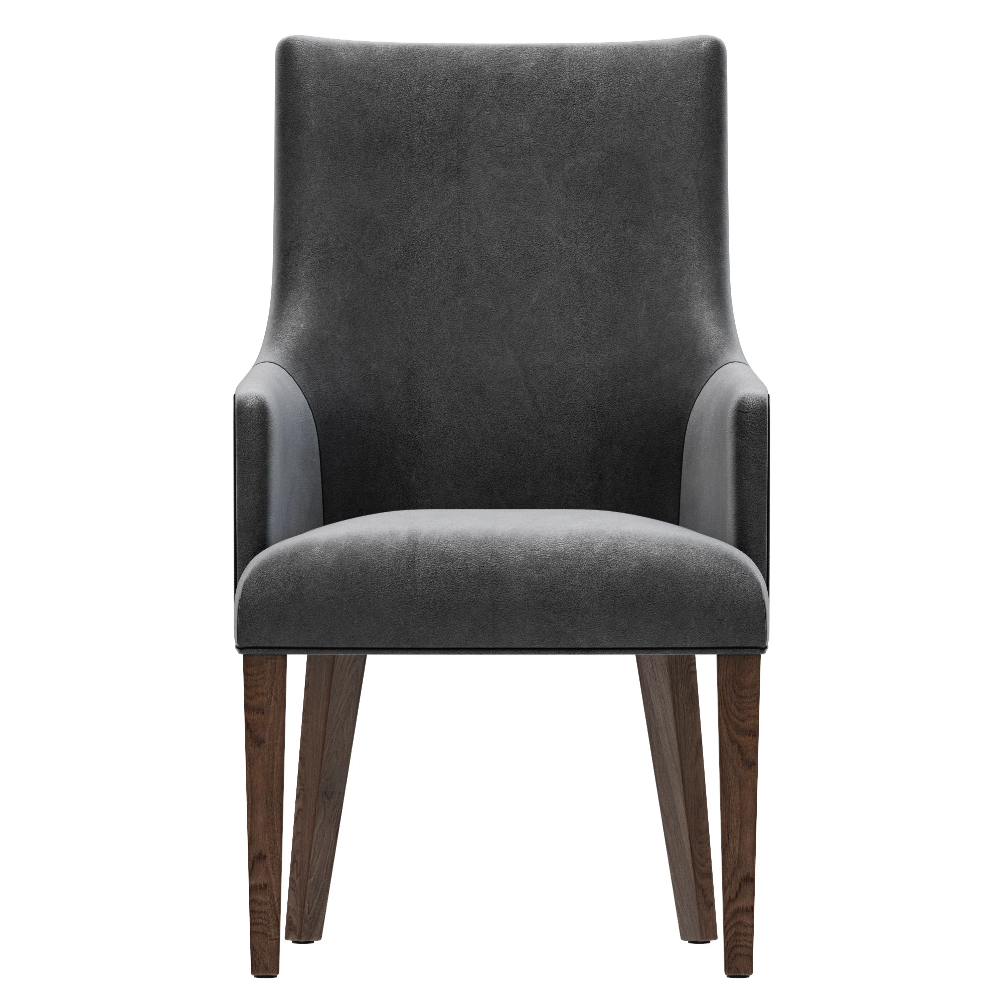 Restoration Hardware Ella Leather Armchair — 3D model preview 10