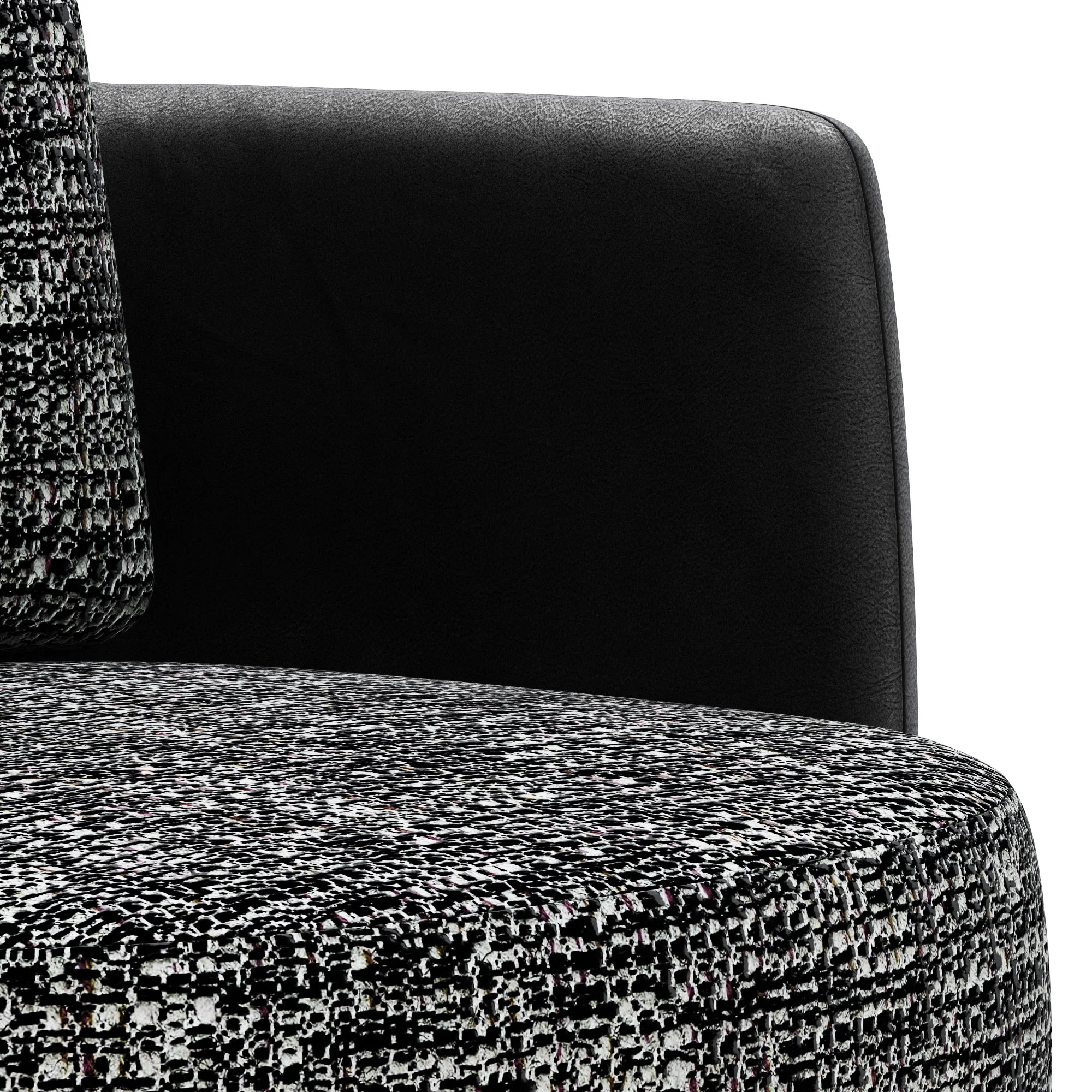Minotti Tape Armchair — 3D model preview 3