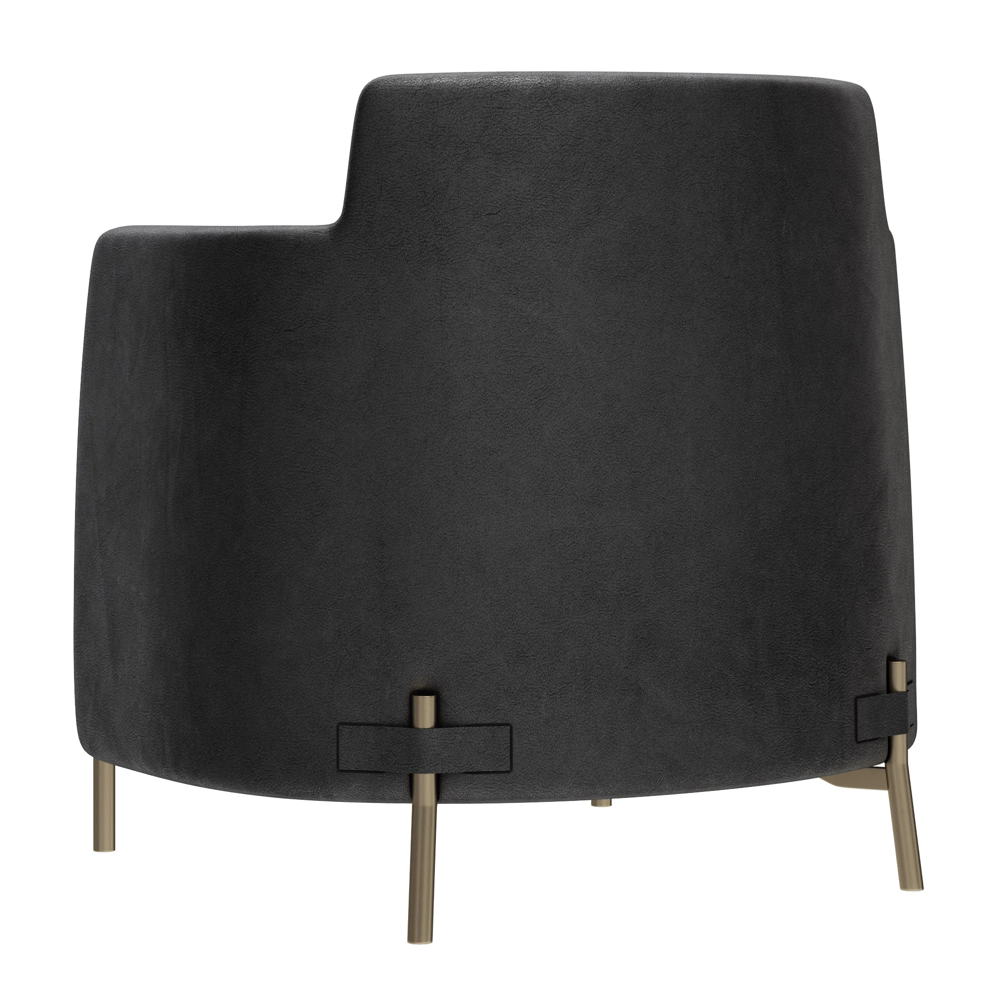 Minotti Tape Armchair — 3D model preview 4