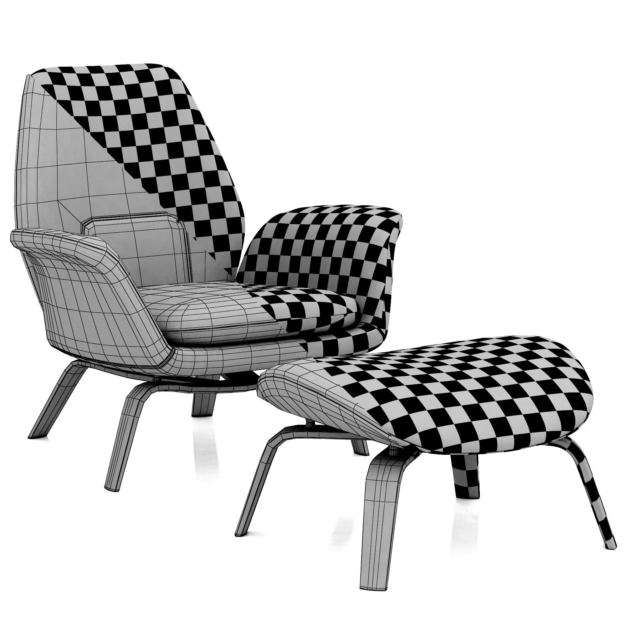 Minotti Gilliam — 3D model preview 13