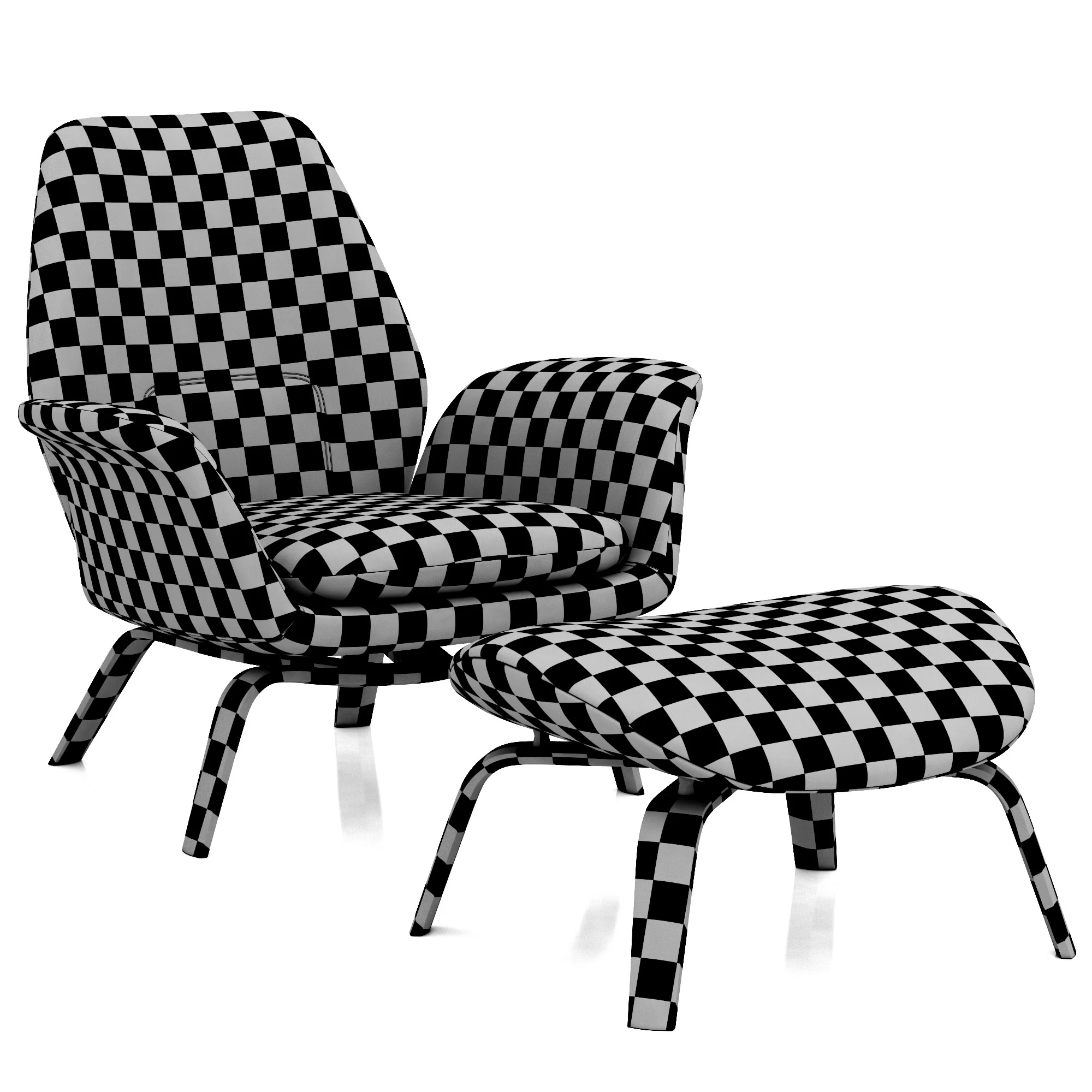 Minotti Gilliam — 3D model preview 14