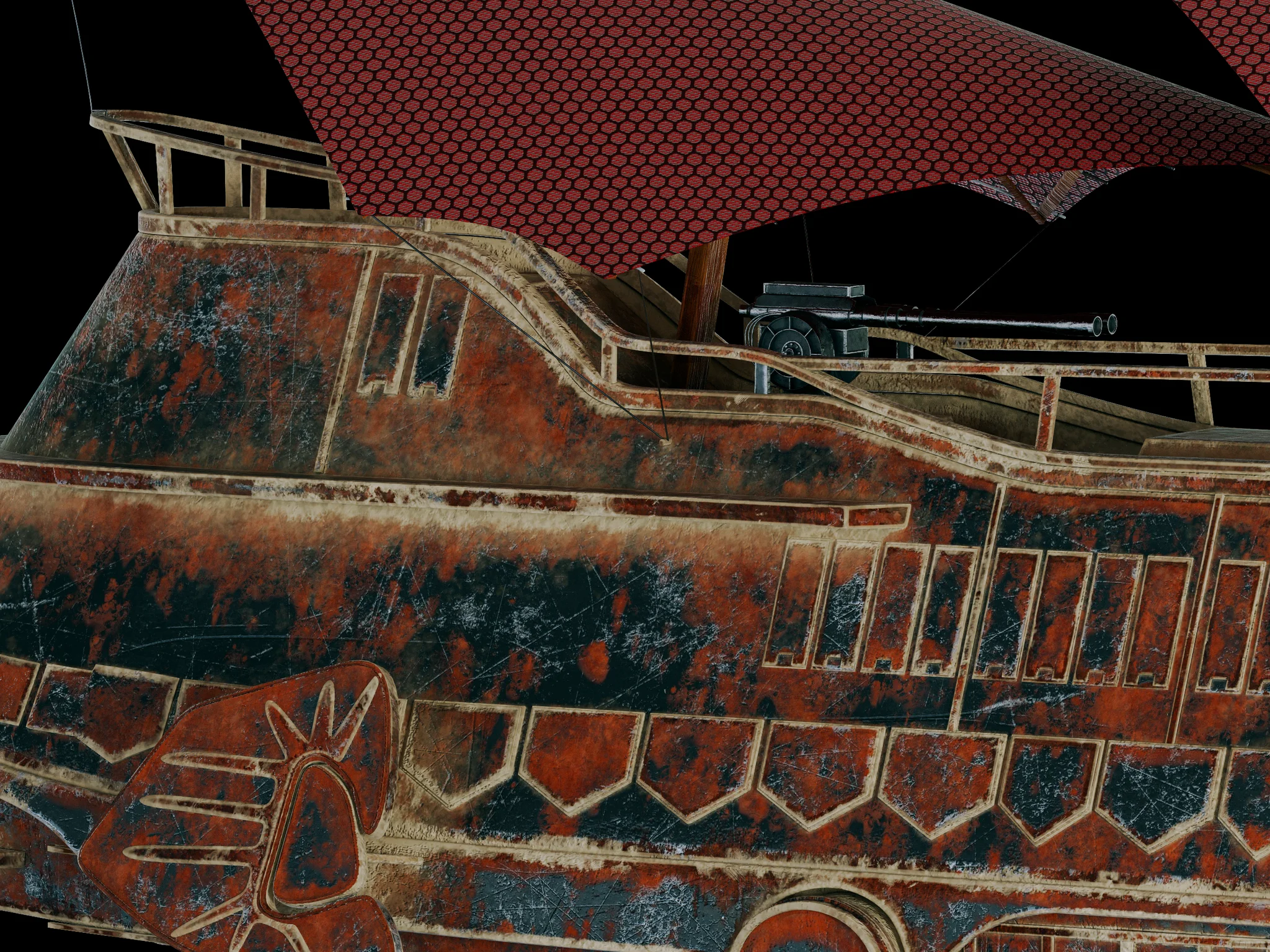 Jabba Sail Barge — 3D model preview 31