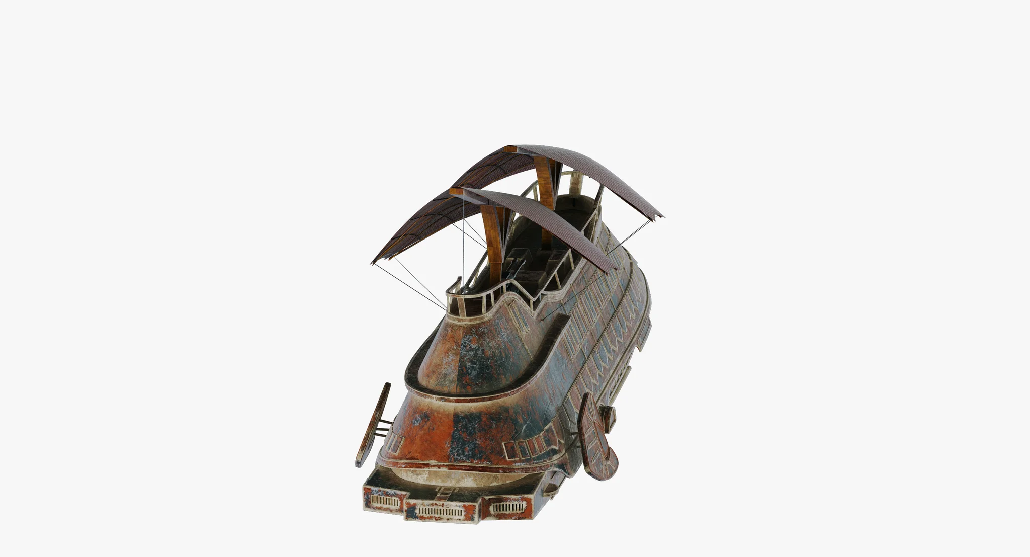 Jabba Sail Barge — 3D model preview 41