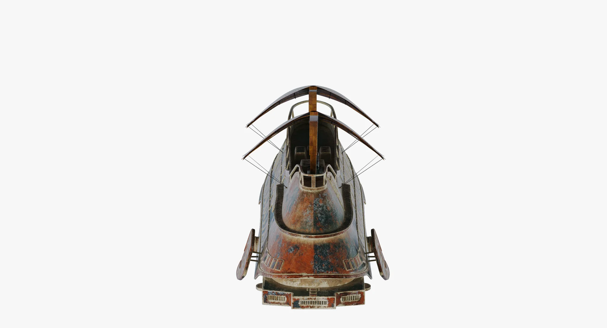 Jabba Sail Barge — 3D model preview 42