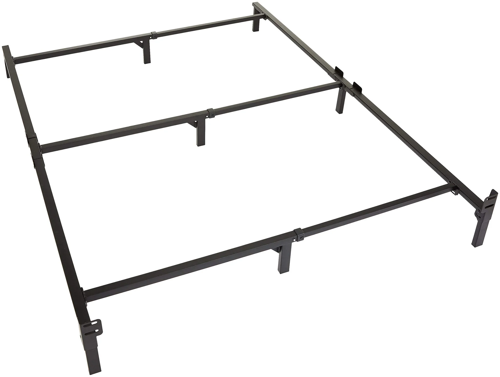 King Size Metal Bed Frame with 9-Leg Support