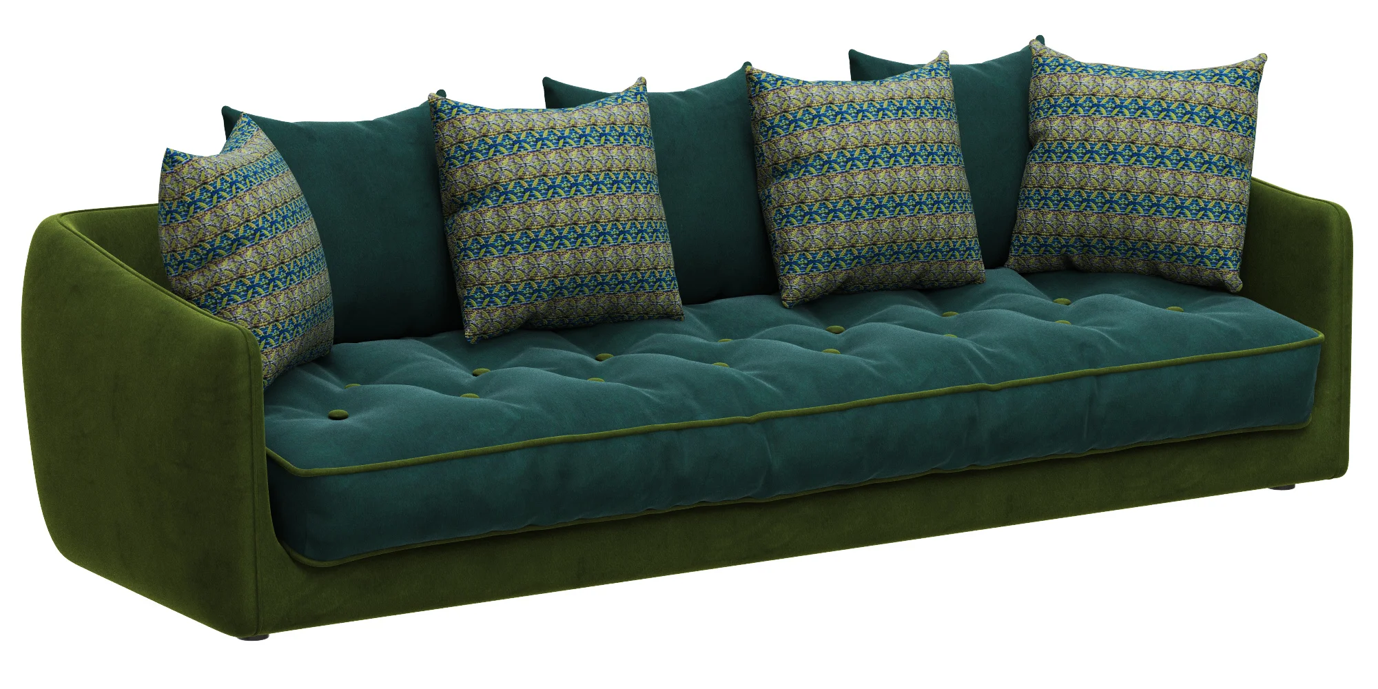 Roche Bobois COCOON LARGE 3 SEAT SOFA — 3D model preview 1