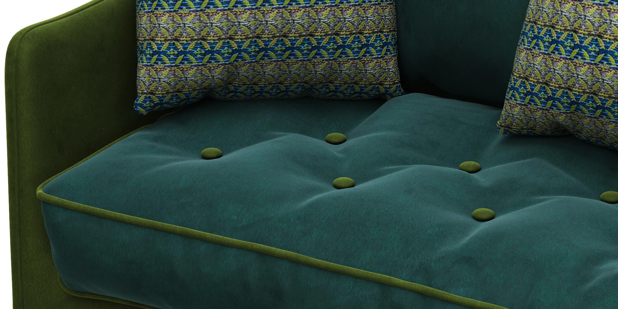 Roche Bobois COCOON LARGE 3 SEAT SOFA — 3D model preview 4