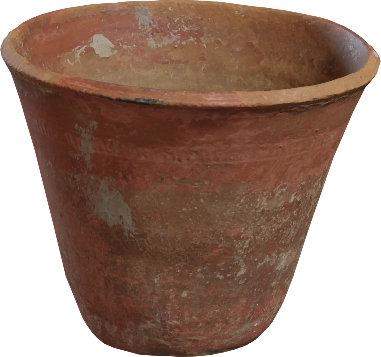 Ancient Clay Terracotta Planter Pot