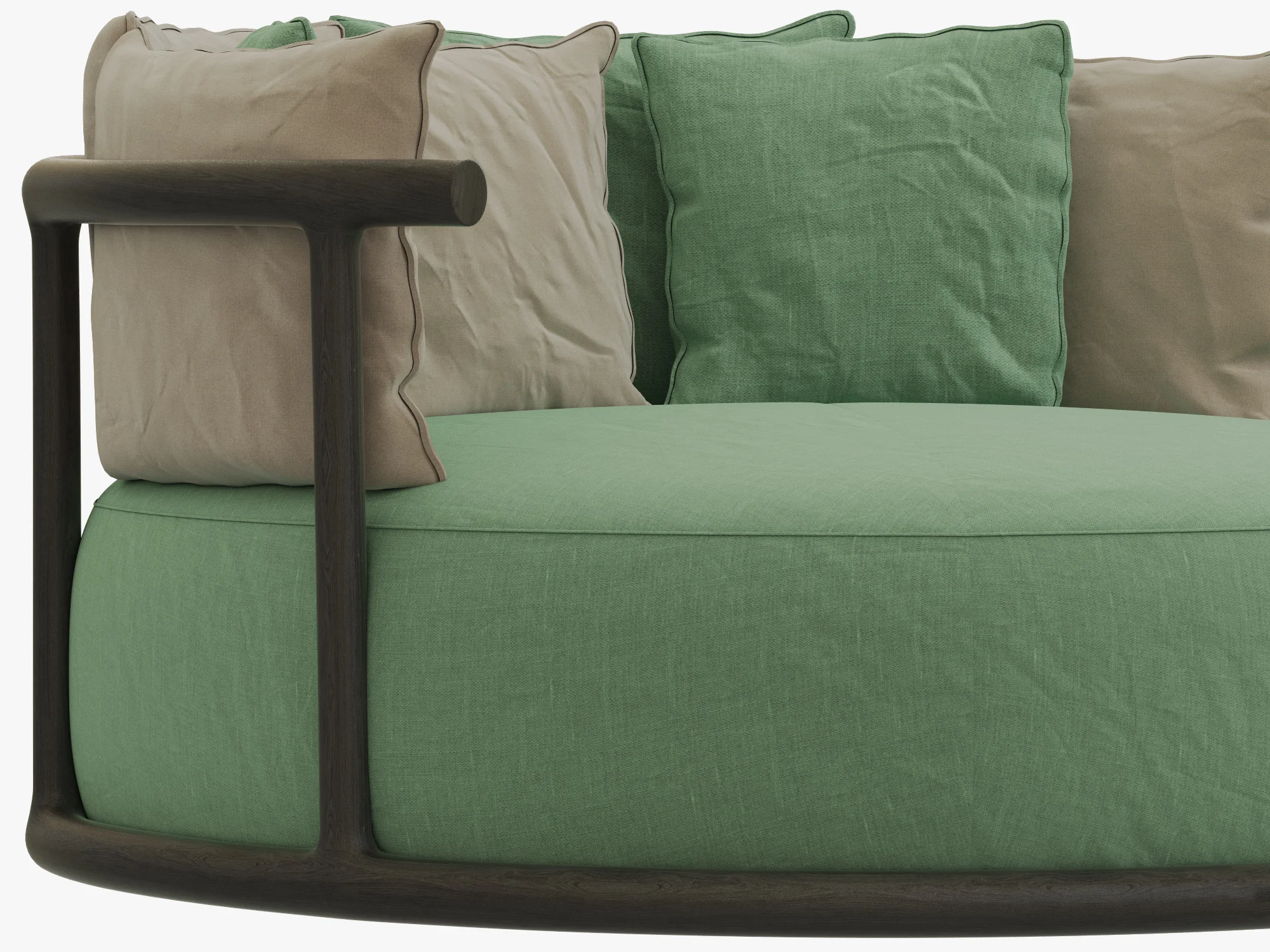 Flexform Icaro — 3D model preview 7