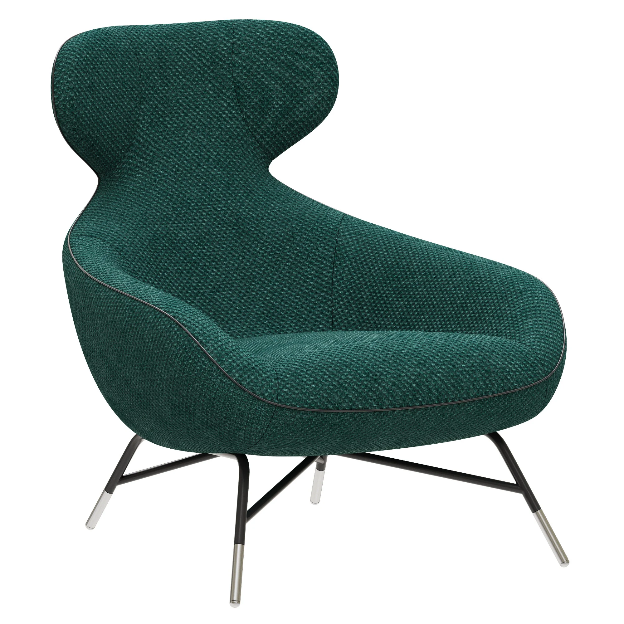 Roche Bobois SPOUTNIK LOUNGE ARMCHAIR — 3D model preview 1