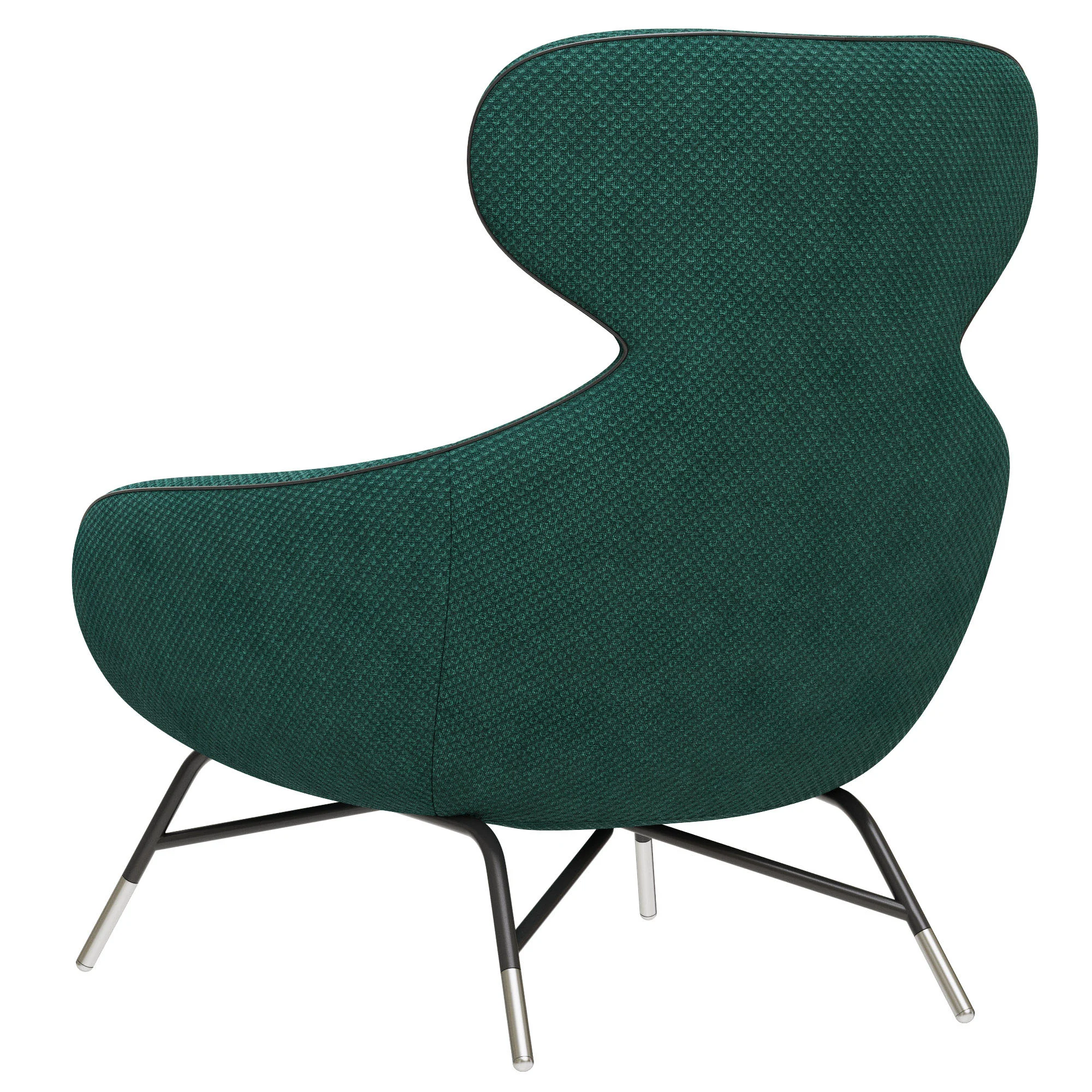 Roche Bobois SPOUTNIK LOUNGE ARMCHAIR — 3D model preview 4