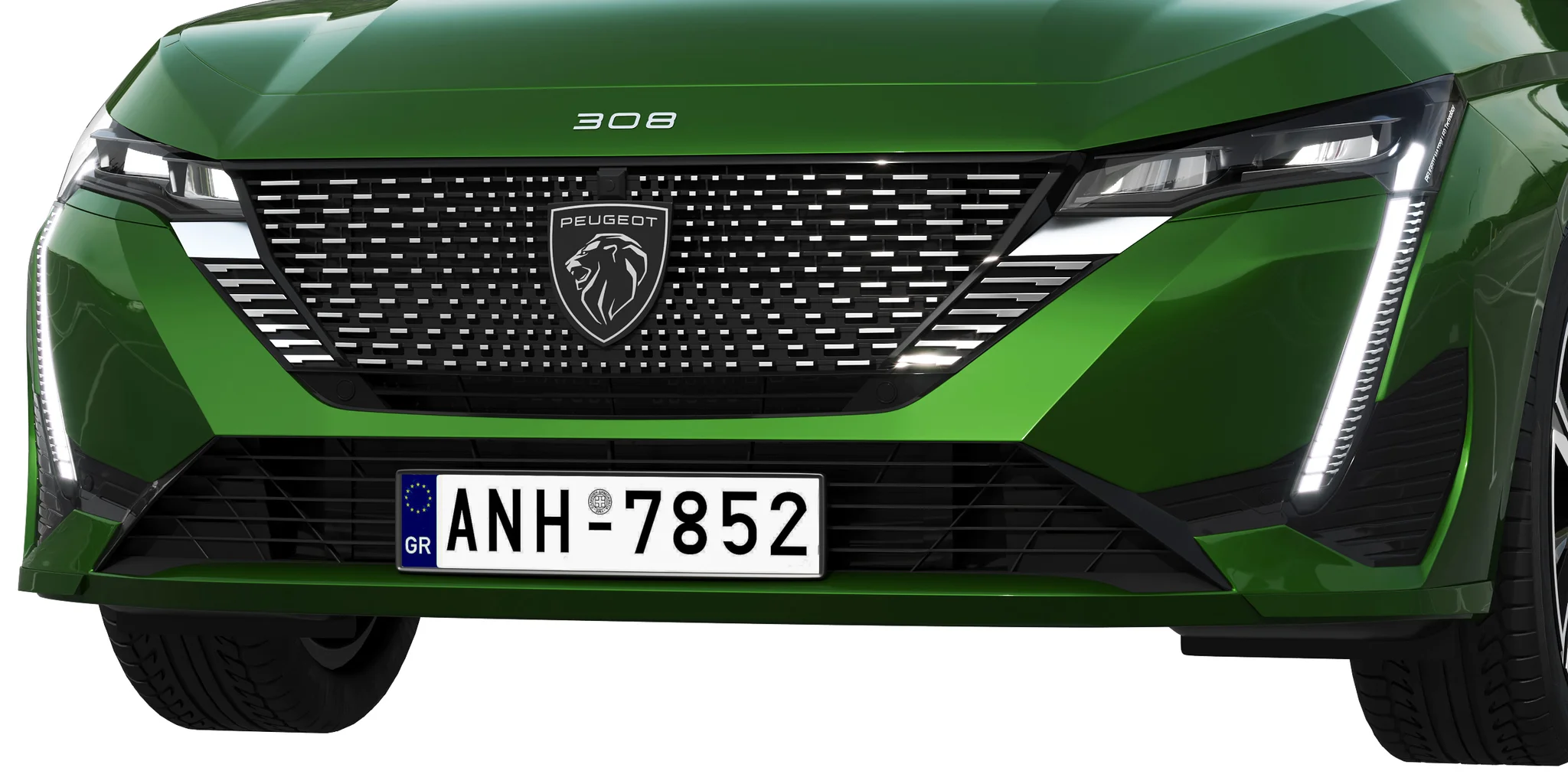 Peugeot 308, 3D model preview 2