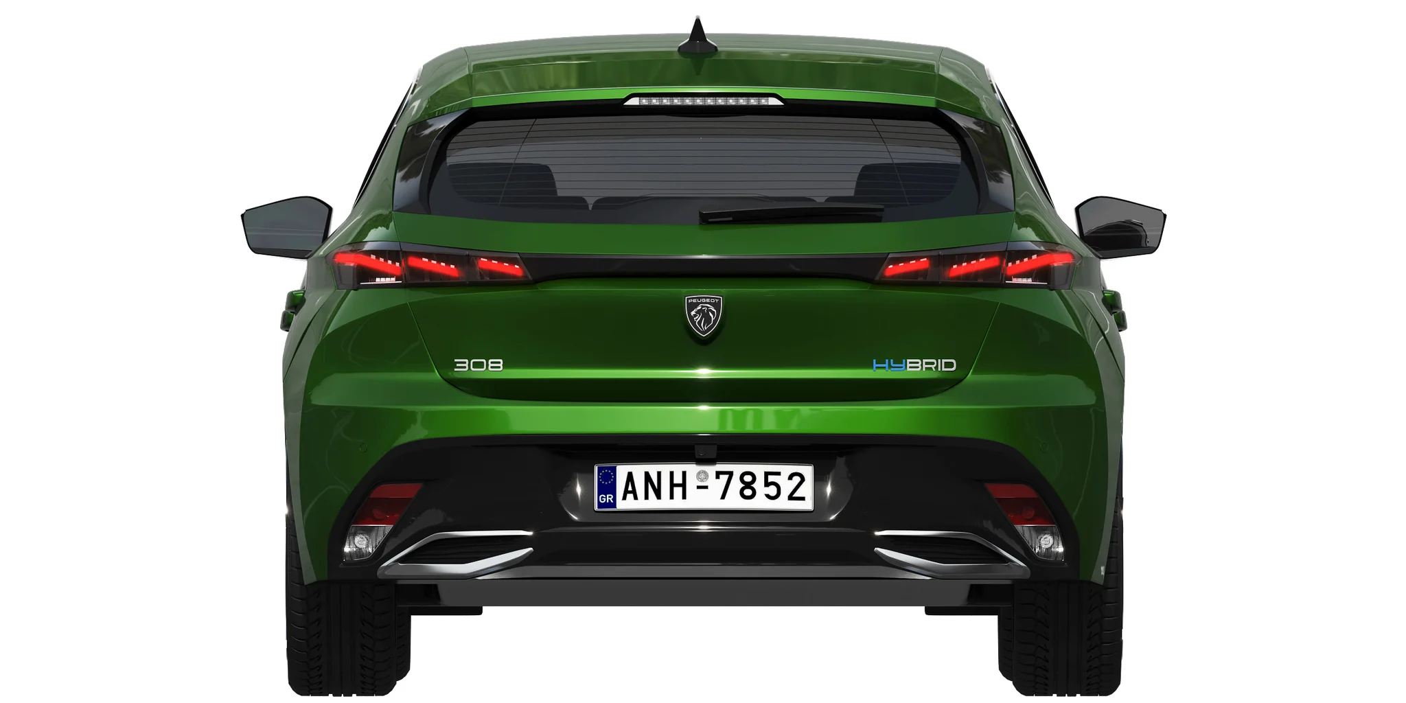 Peugeot 308, 3D model preview 10