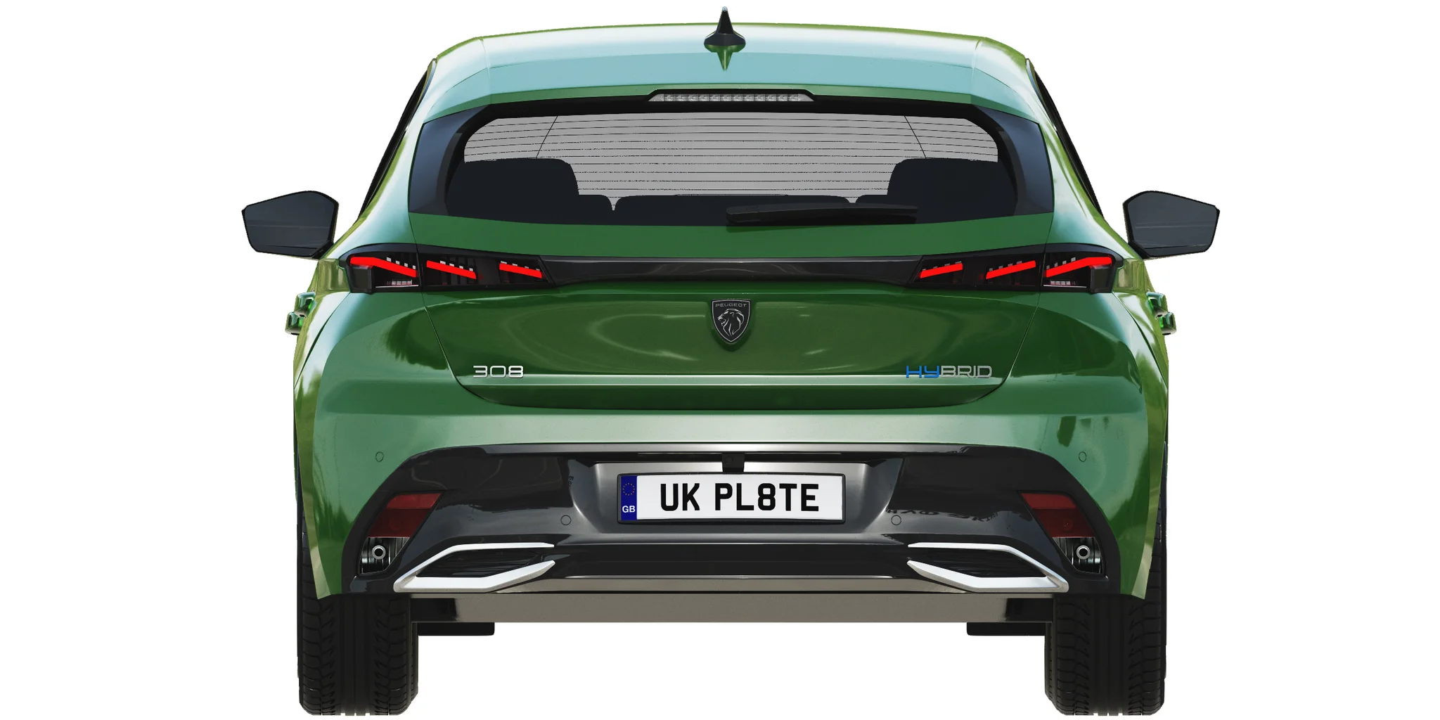 Peugeot 308, 3D model preview 11