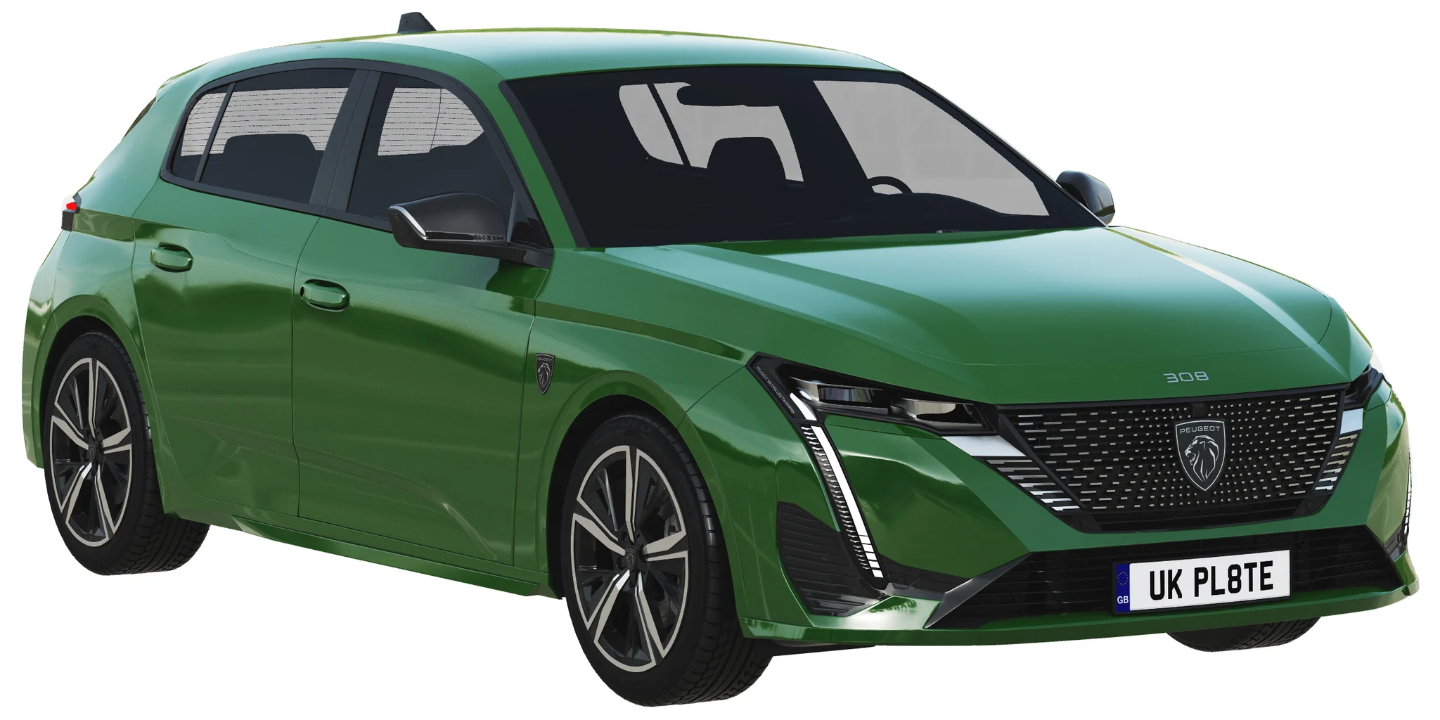 Peugeot 308, 3D model preview 19