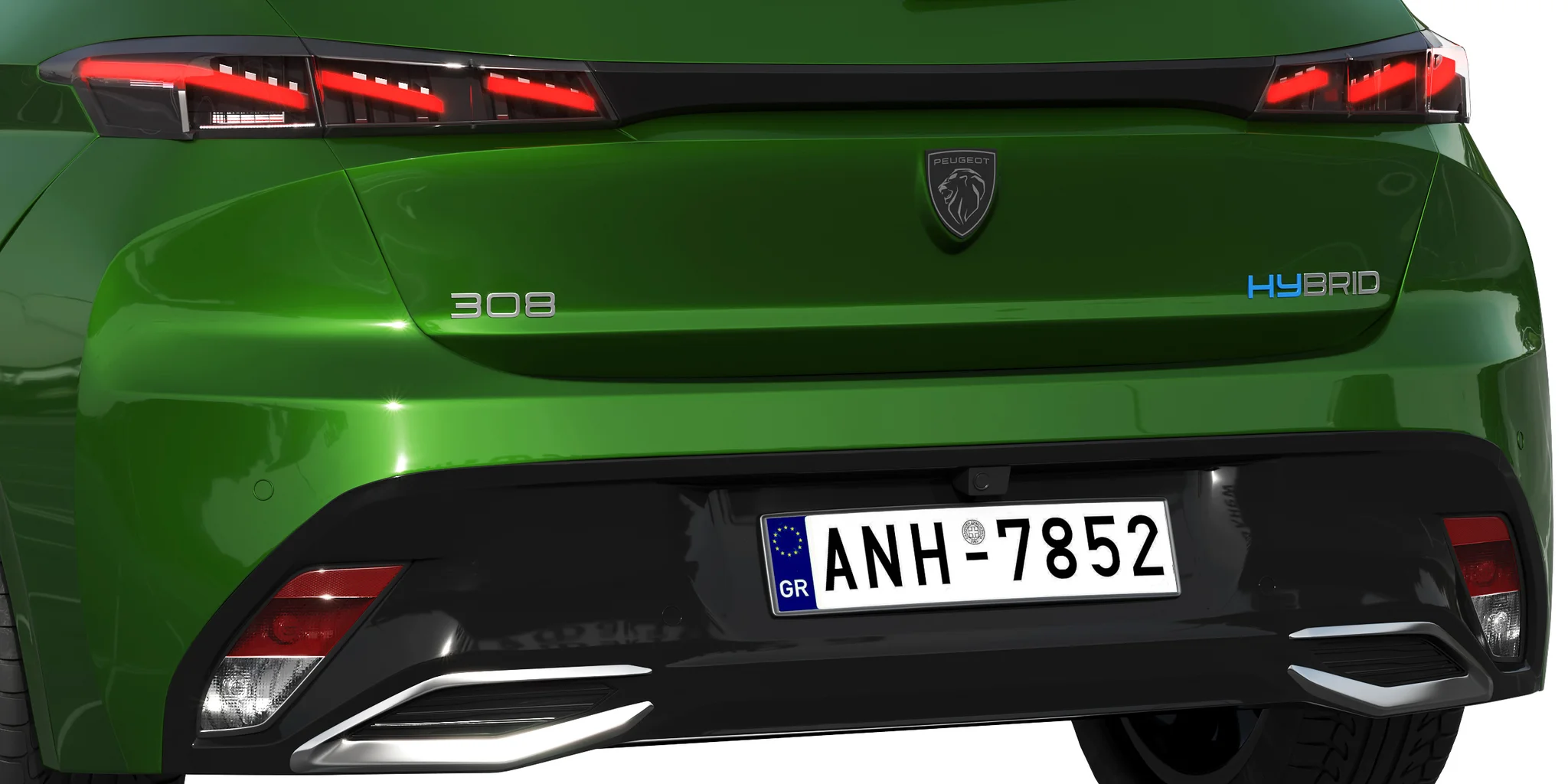 Peugeot 308, 3D model preview 25