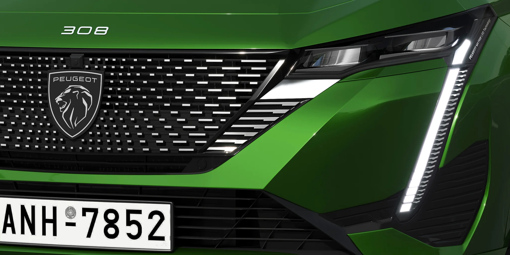 Peugeot 308, 3D model preview 26